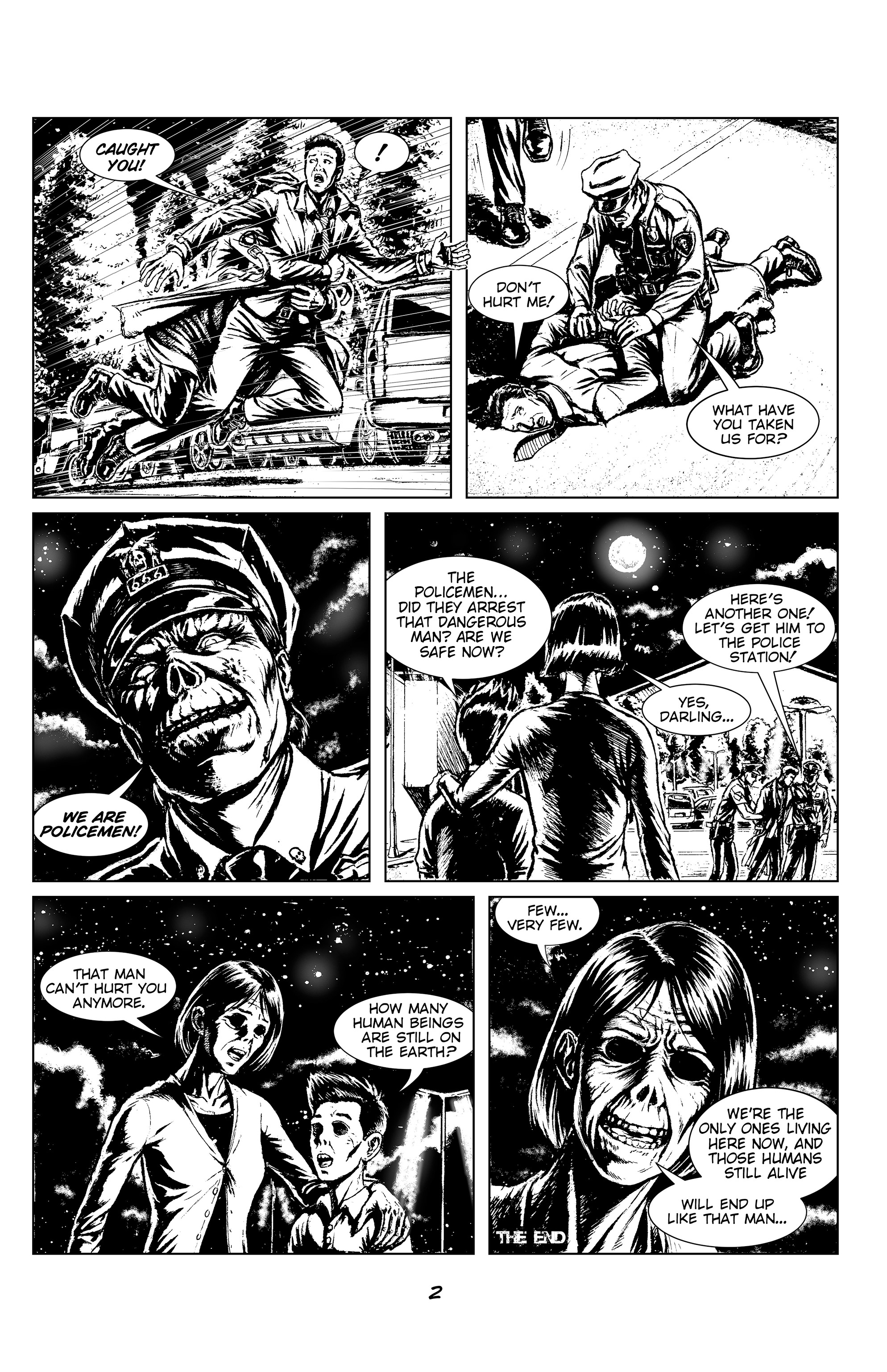 Horror Comics Black & White (2021-) issue 1 - Page 34