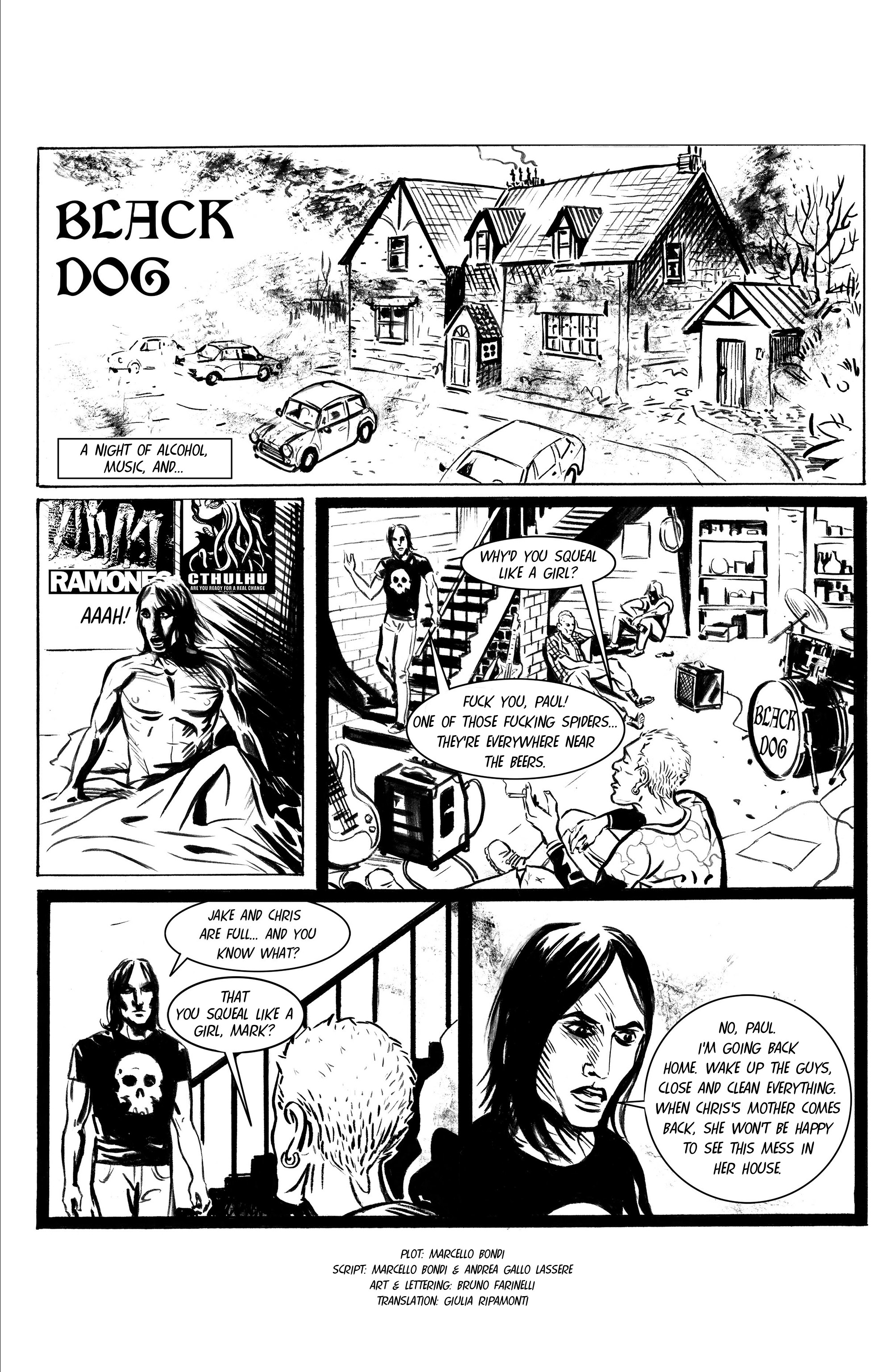 Horror Comics Black & White (2021-): Chapter 2 - Page 3