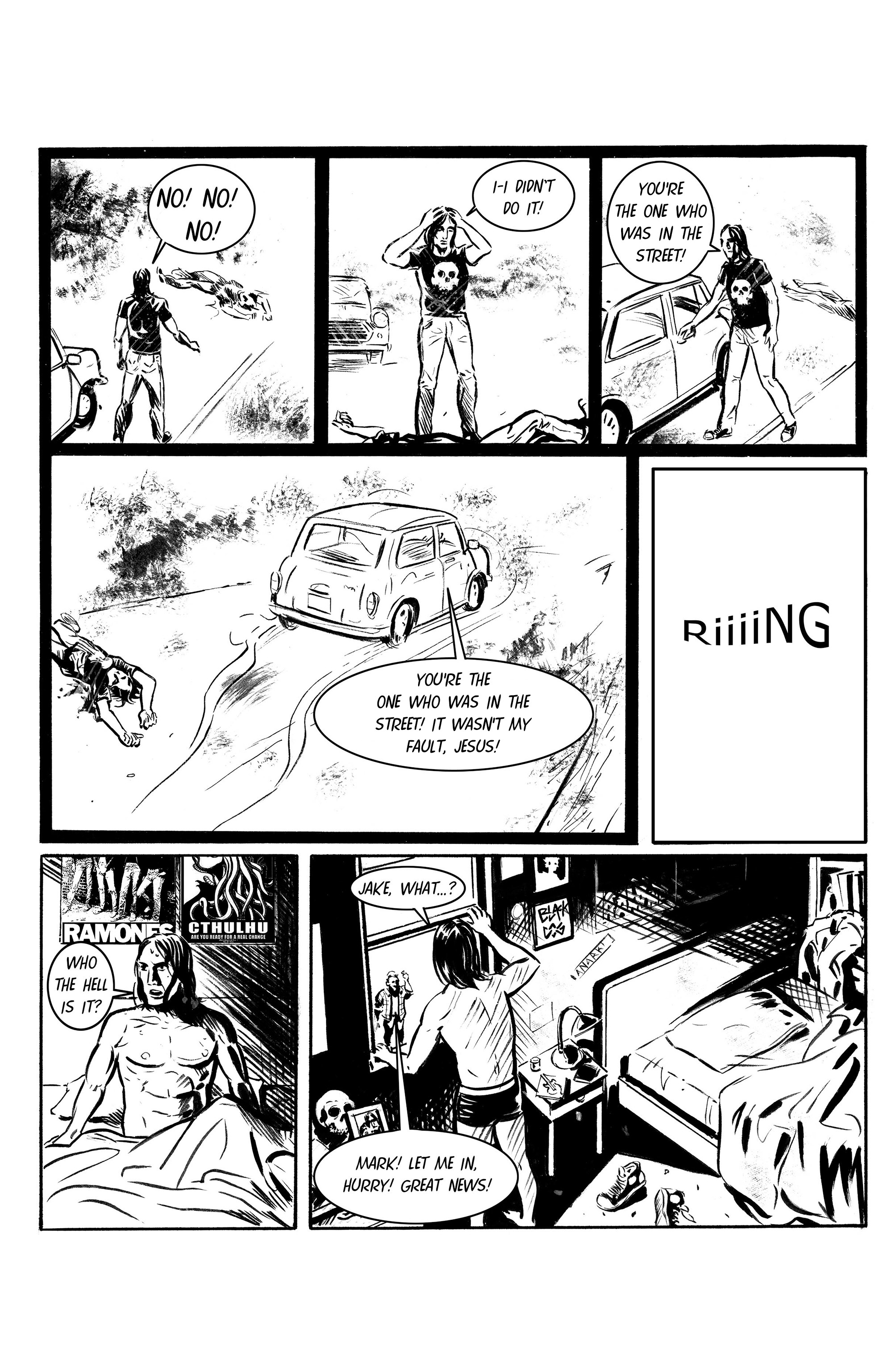 Horror Comics Black & White (2021-): Chapter 2 - Page 5