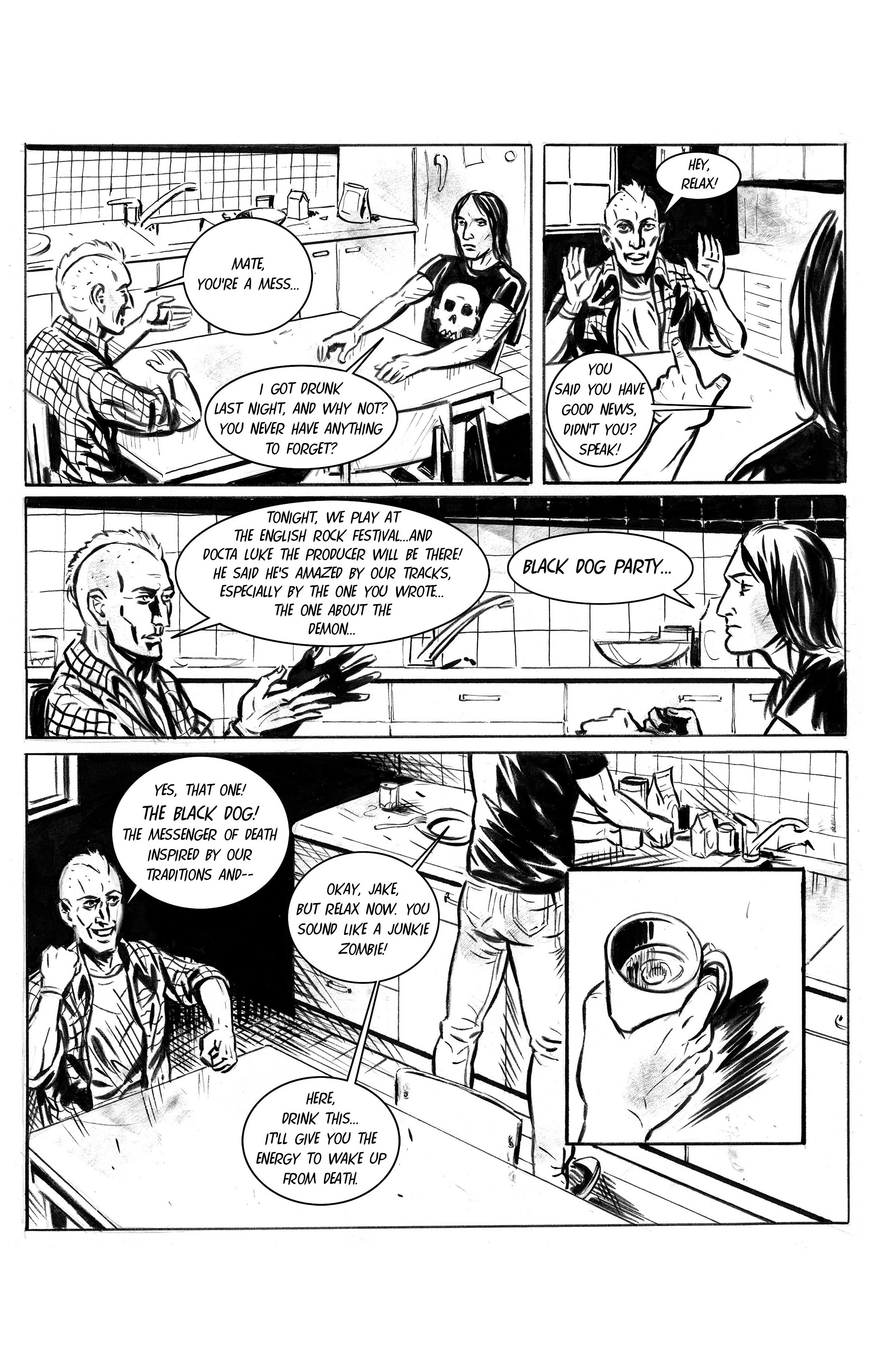 Horror Comics Black & White (2021-) issue 2 - Page 6