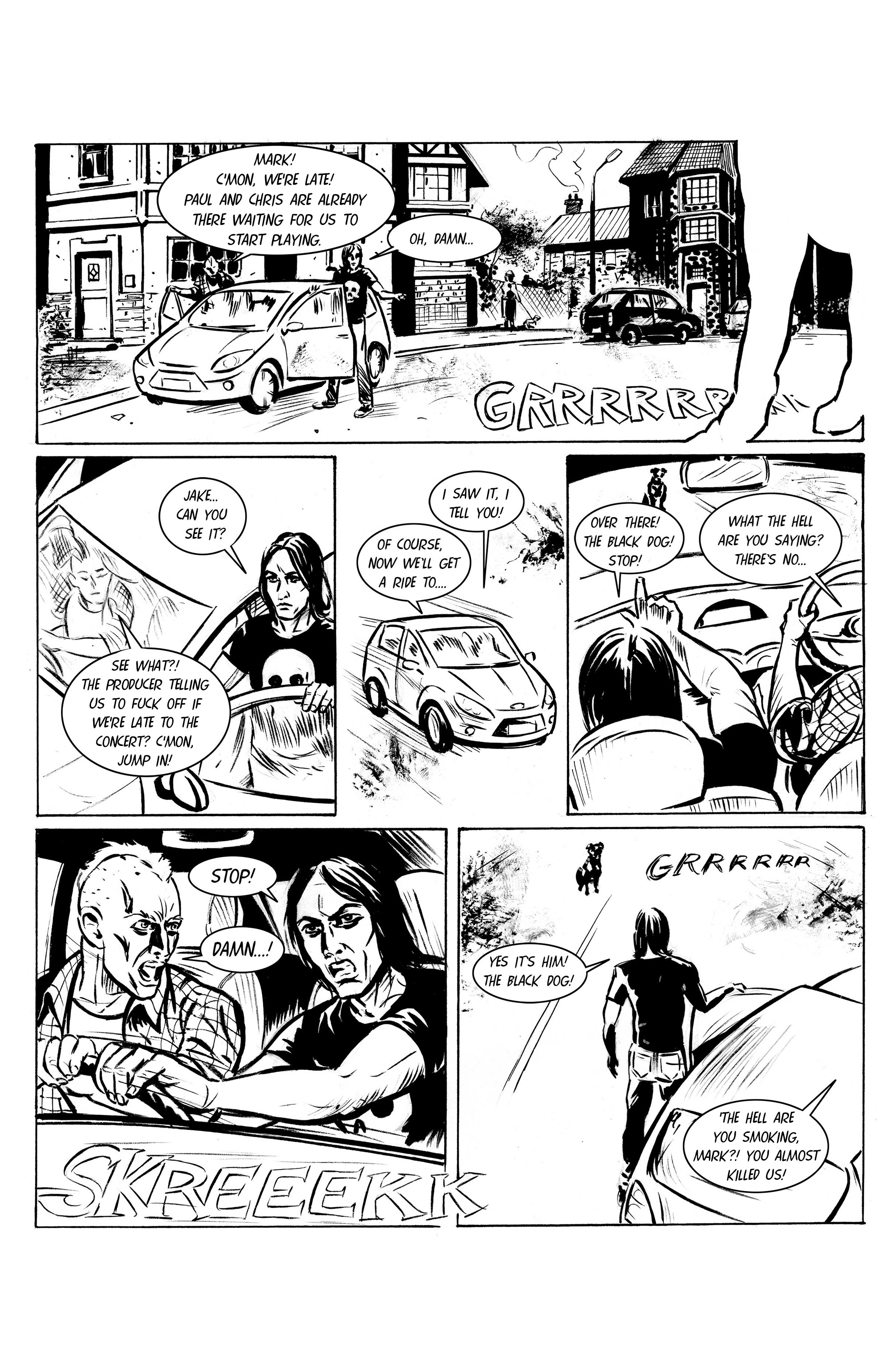 Horror Comics Black & White (2021-) issue 2 - Page 7