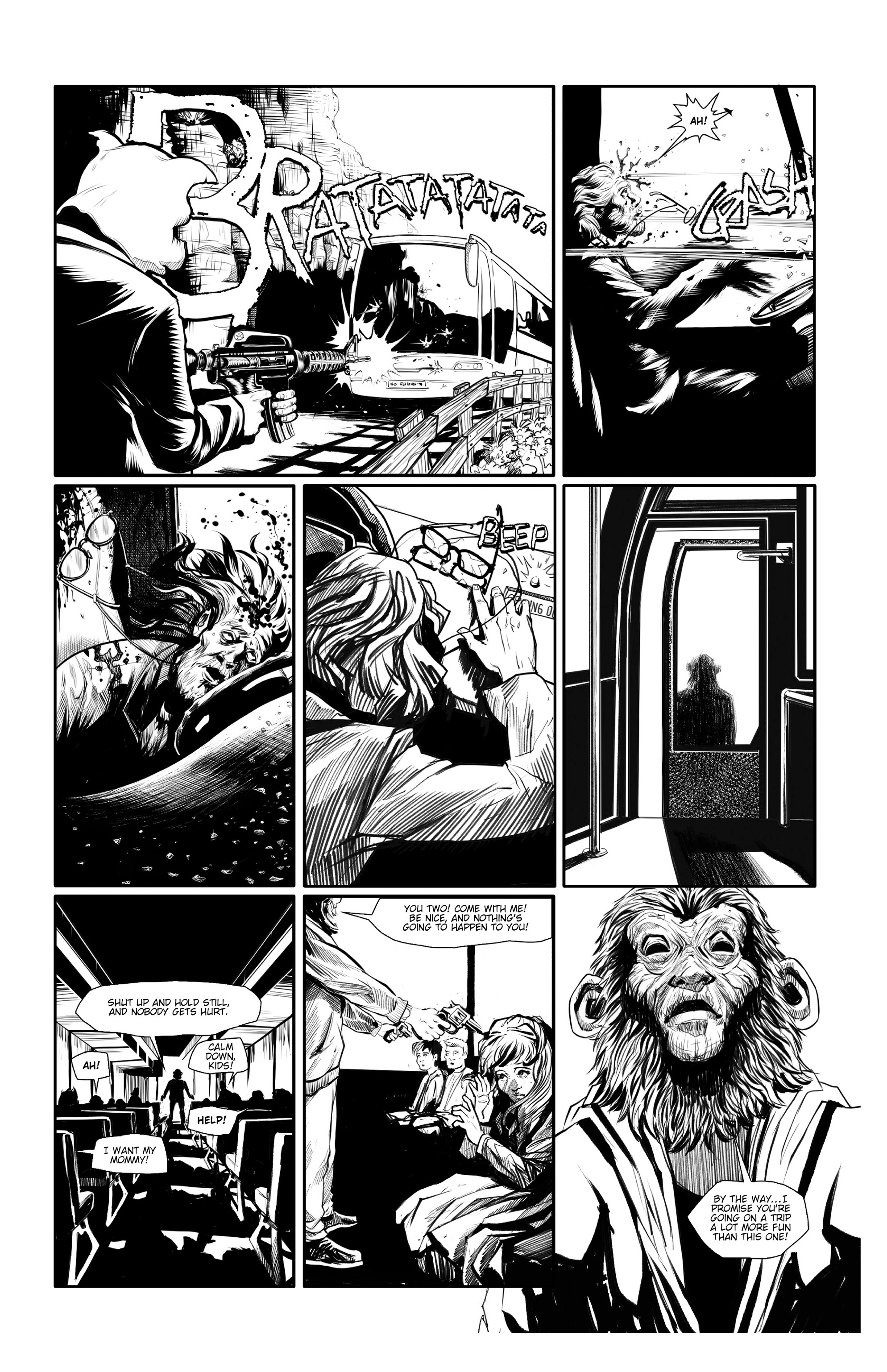 Horror Comics Black & White (2021-) issue 2 - Page 16