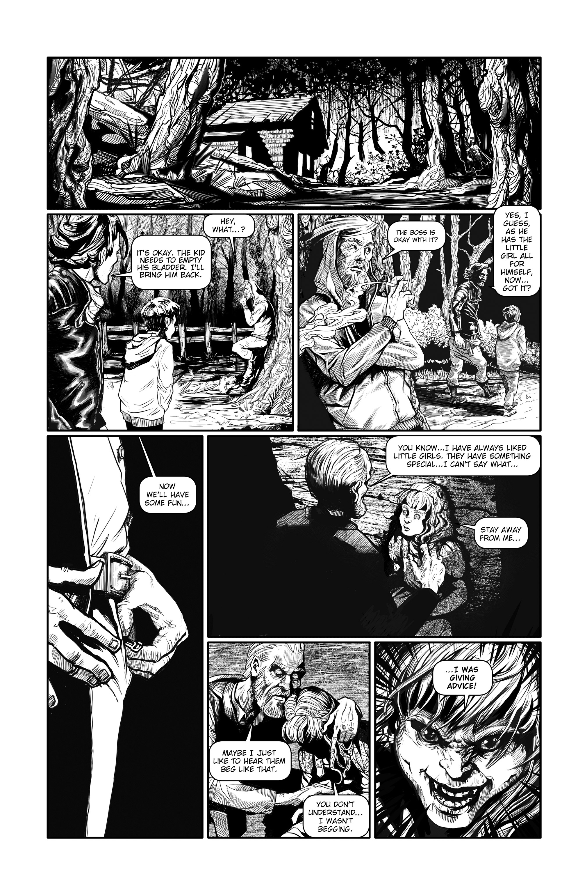 Horror Comics Black & White (2021-) issue 2 - Page 19