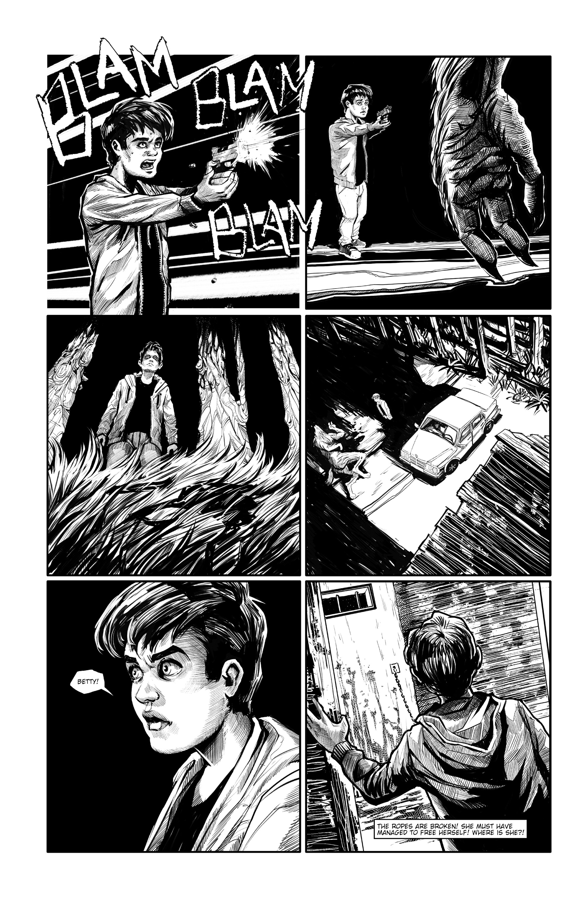 Horror Comics Black & White (2021-) issue 2 - Page 23