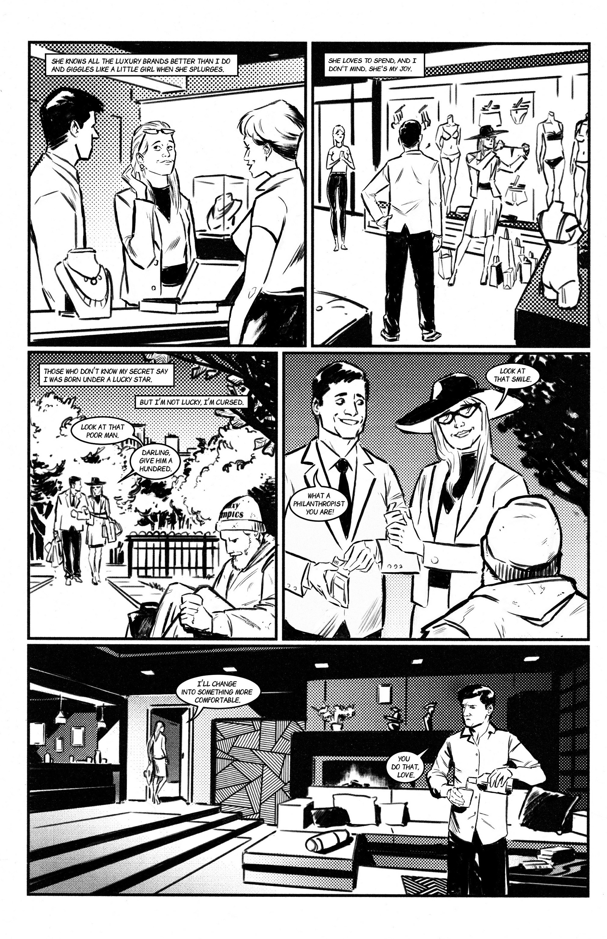 Horror Comics Black & White (2021-) issue 3 - Page 9