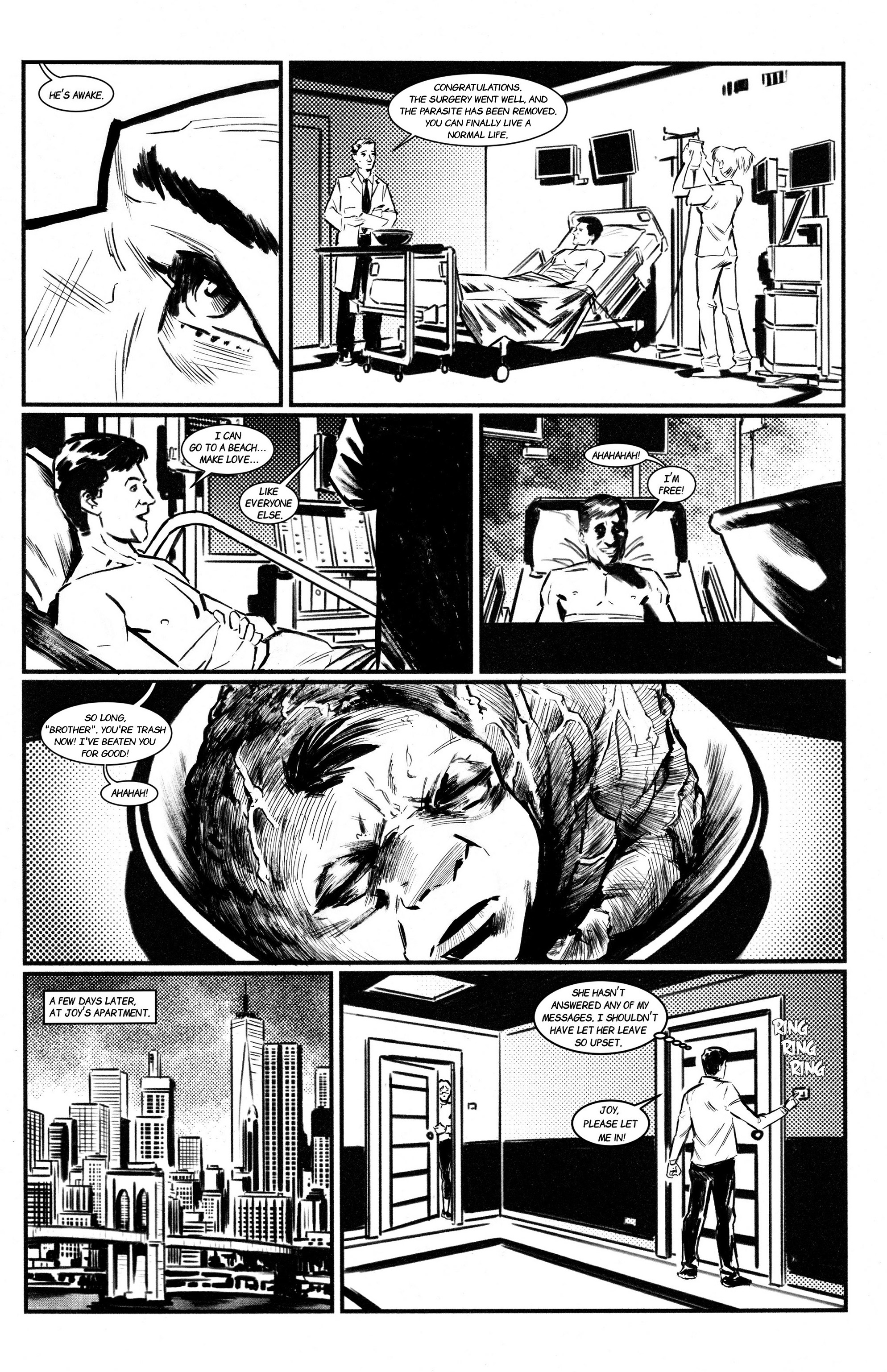 Horror Comics Black & White (2021-) issue 3 - Page 12