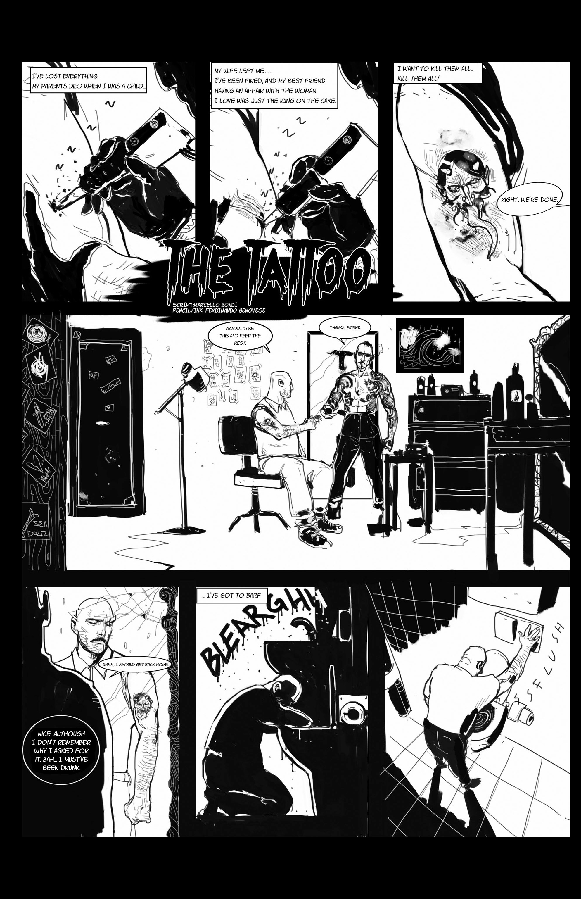 Horror Comics Black & White (2021-) issue 3 - Page 19