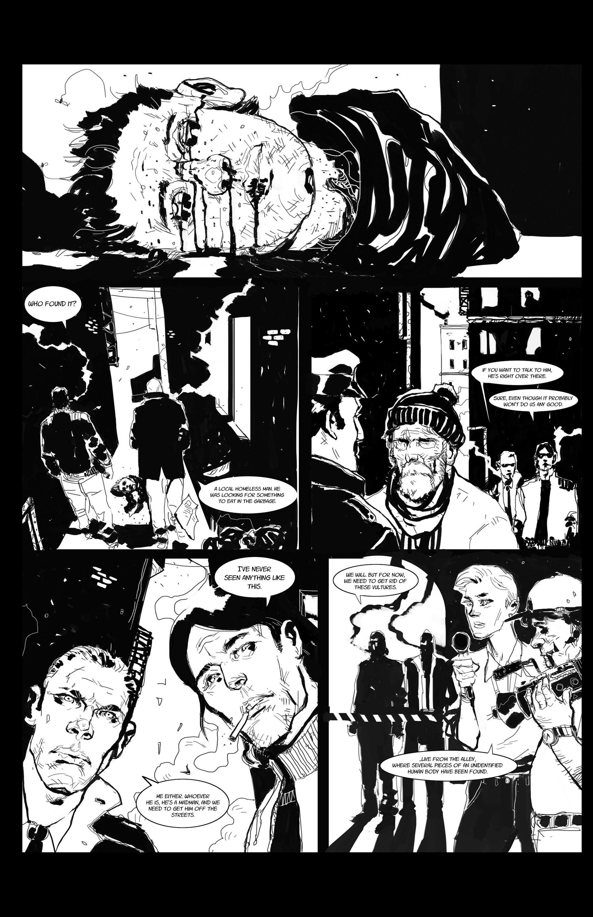 Horror Comics Black & White (2021-) issue 3 - Page 23