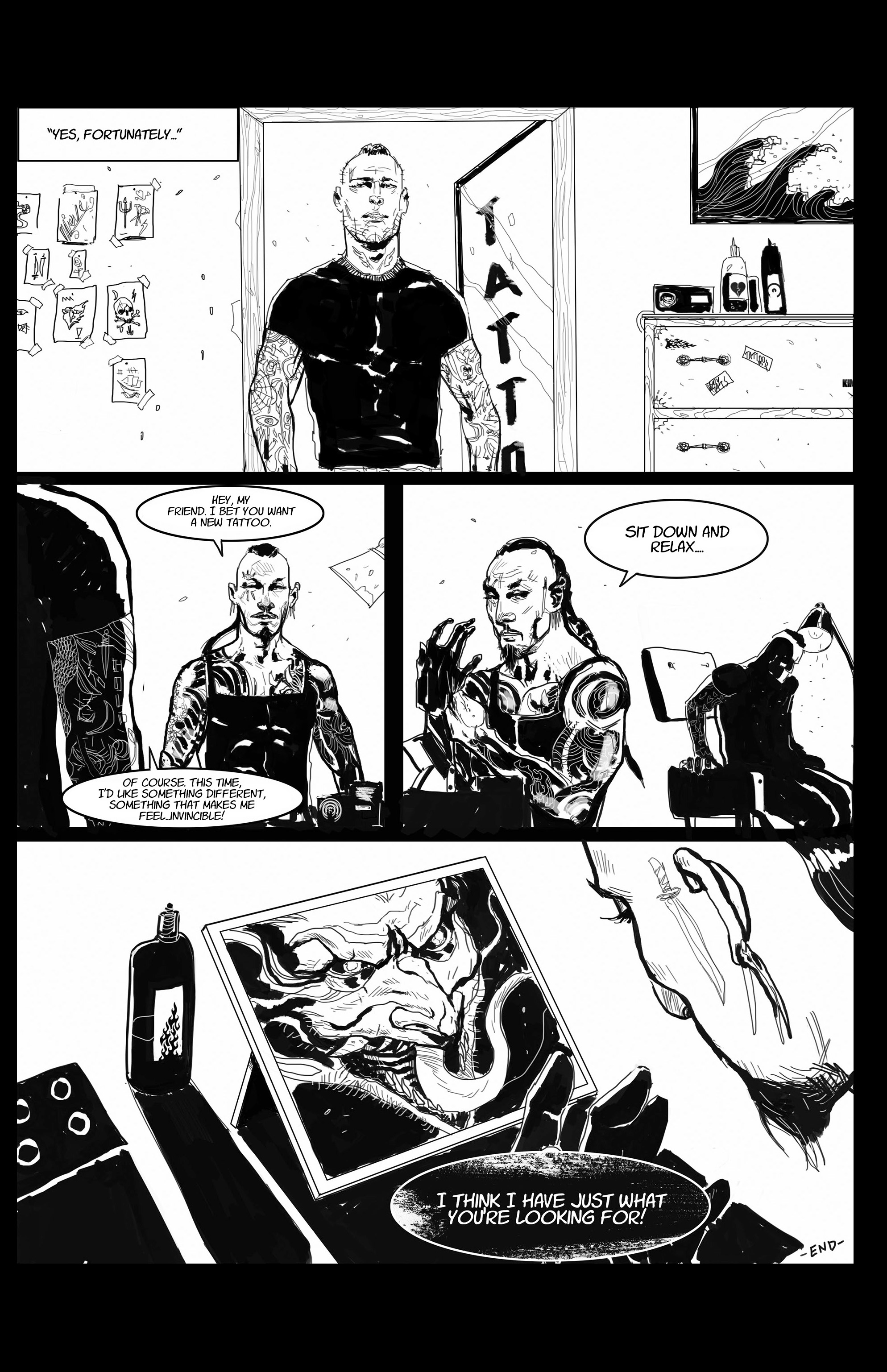 Horror Comics Black & White (2021-) issue 3 - Page 34