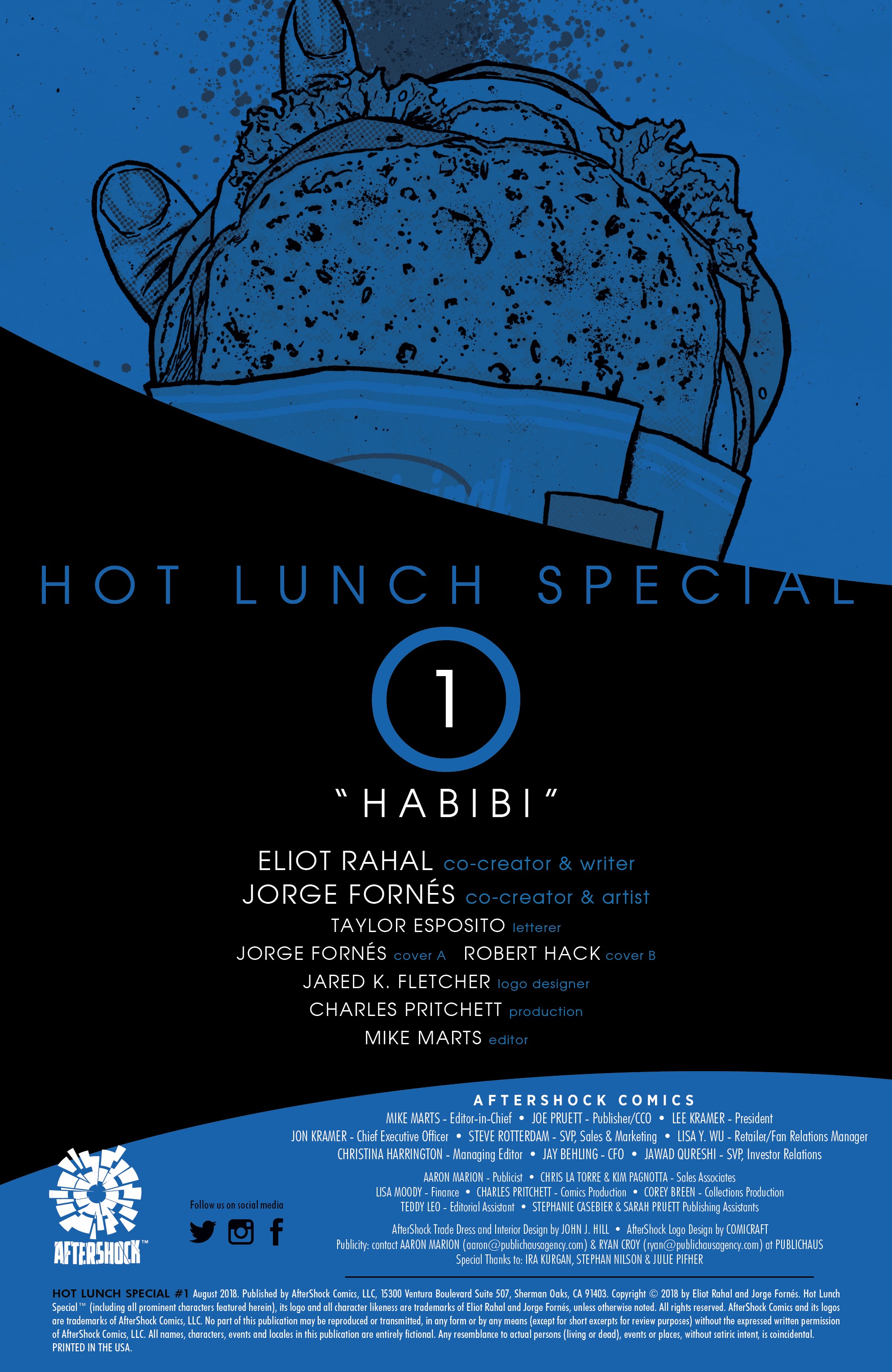Hot Lunch Special (2018-): Chapter 1 - Page 2