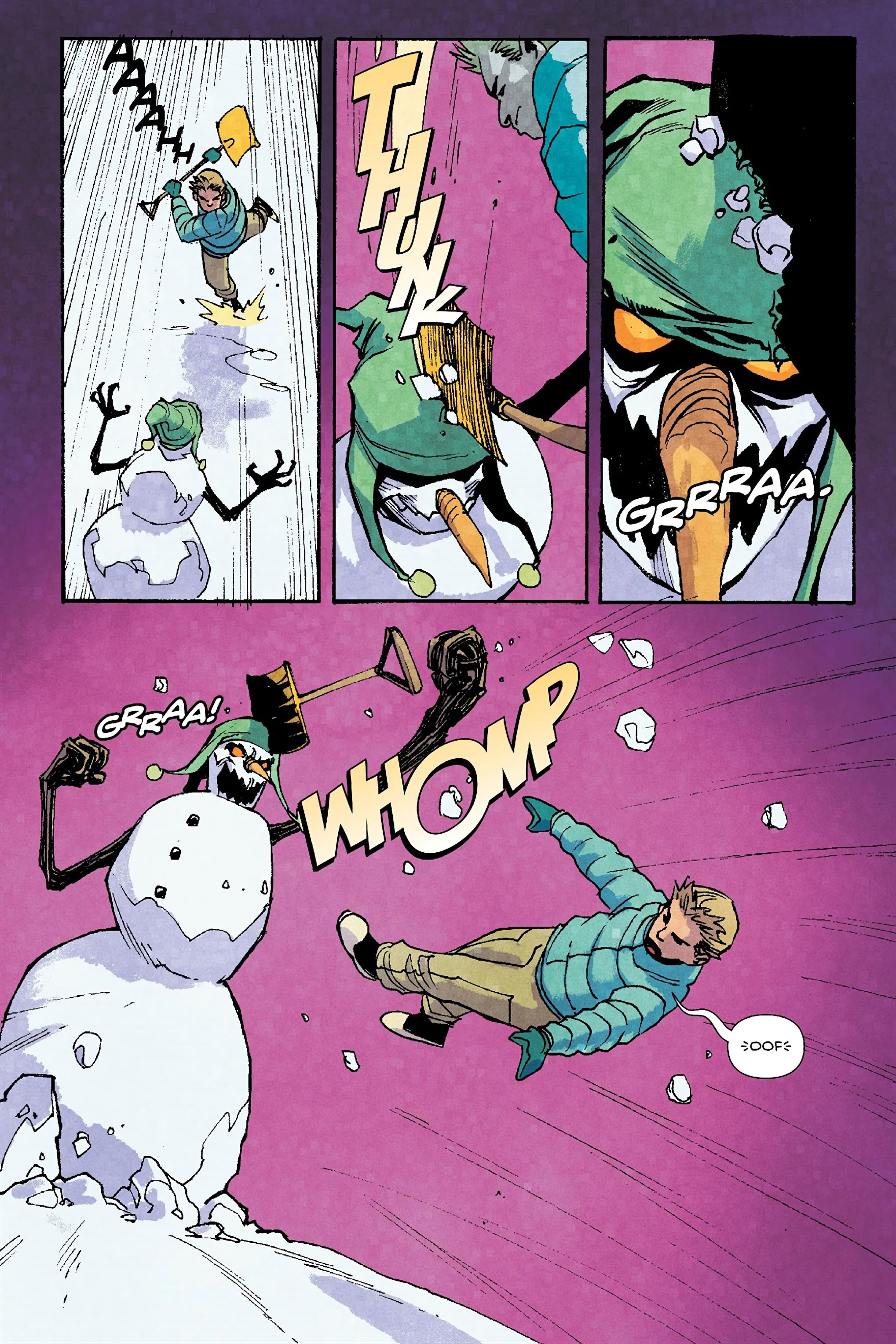 House of Fear: Attack of the Killer Snowmen and Other Stories (2019) issue 1 - Page 21