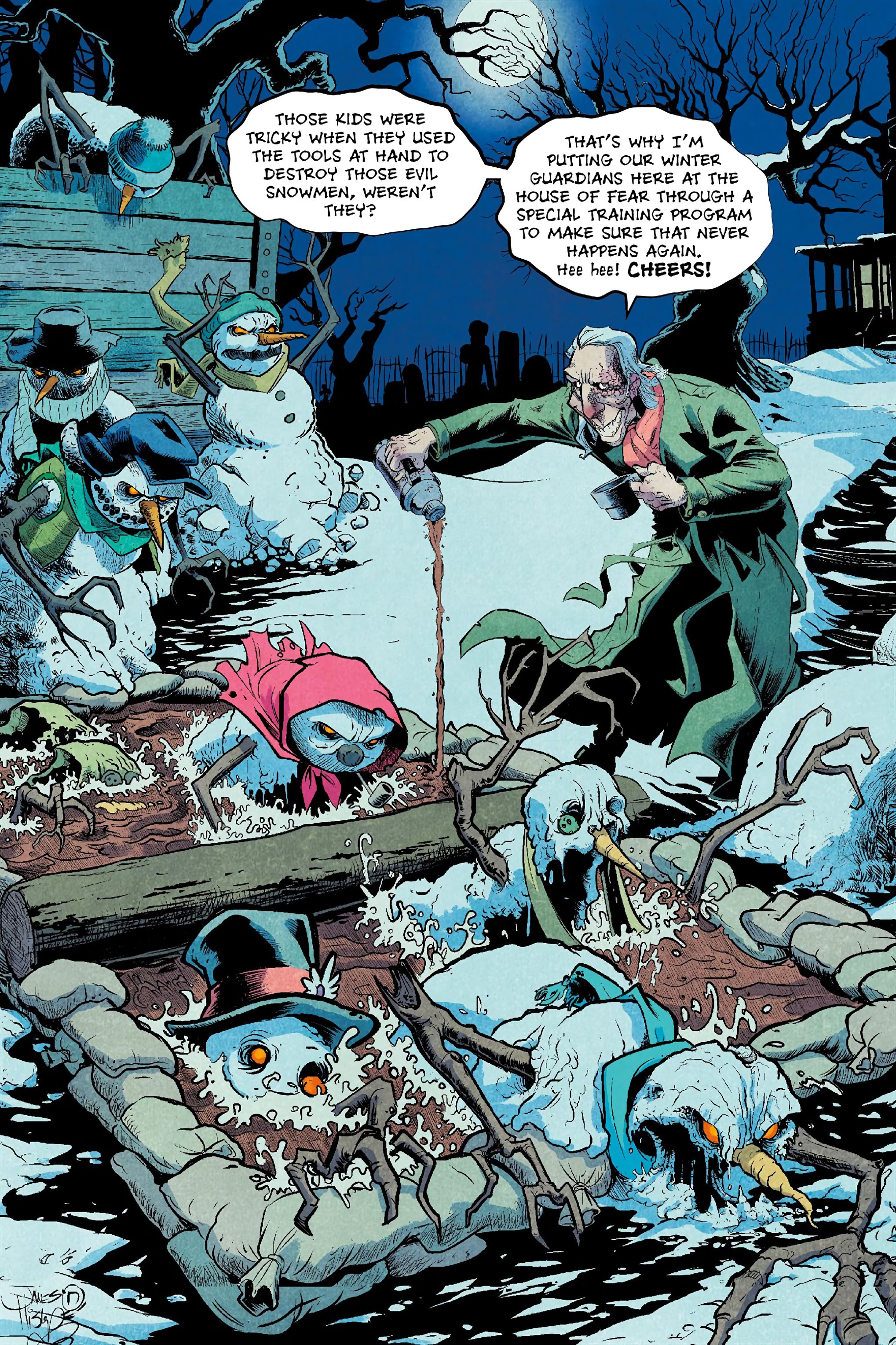 House of Fear: Attack of the Killer Snowmen and Other Stories (2019) issue 1 - Page 33