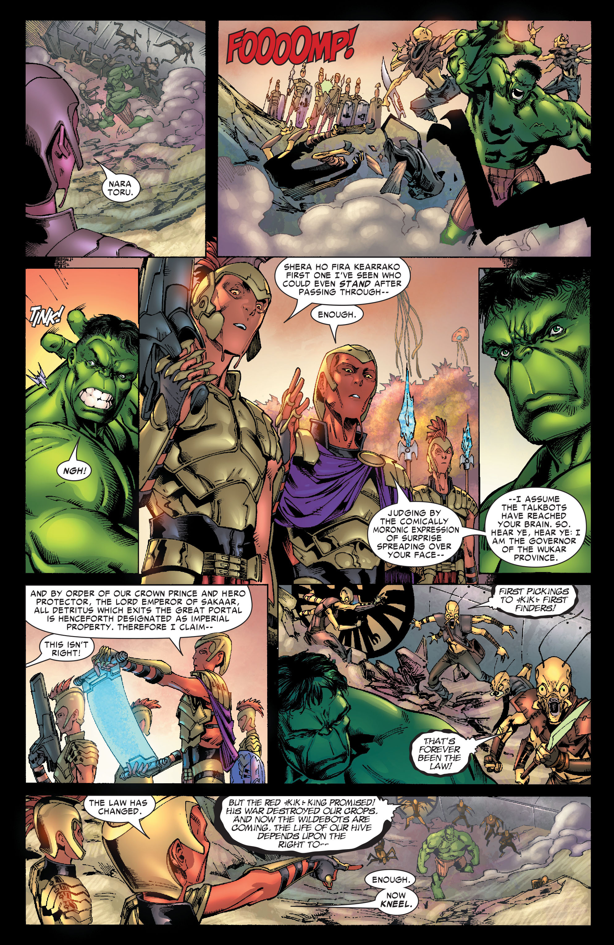 Hulk: Planet Hulk (2008) issue 1 - Page 7