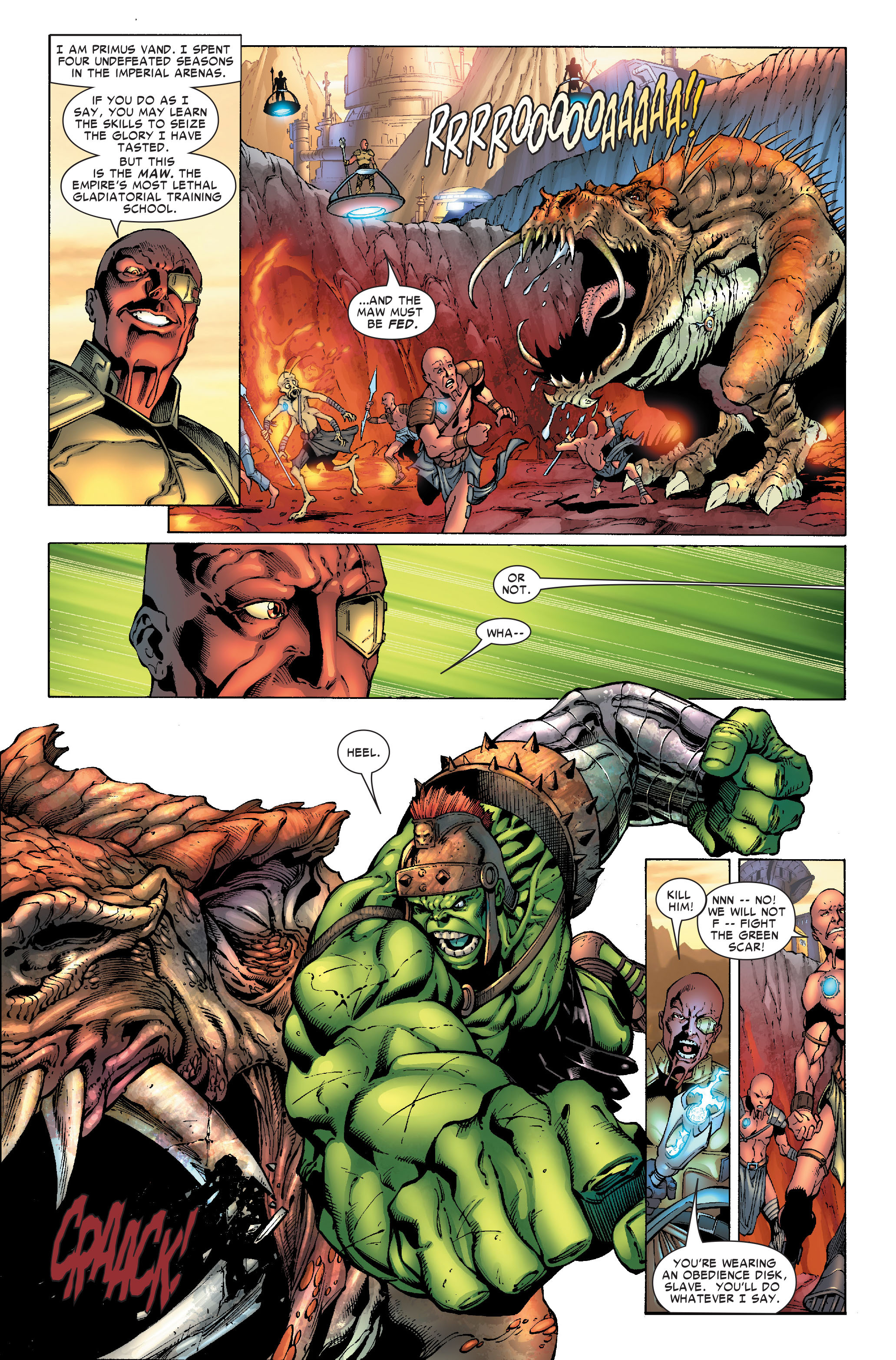 Hulk: Planet Hulk (2008) issue 1 - Page 122