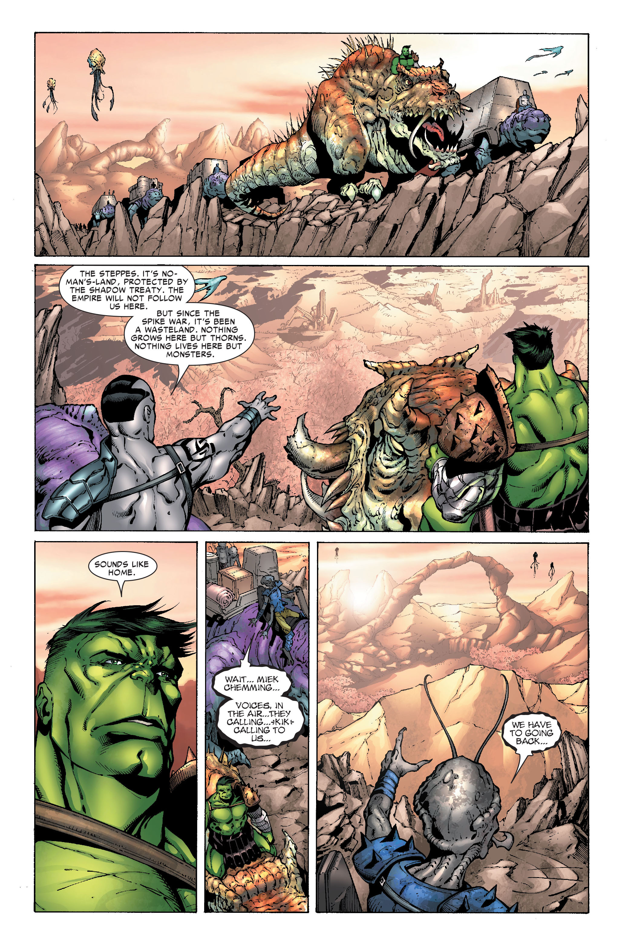 Hulk: Planet Hulk (2008) issue 1 - Page 125