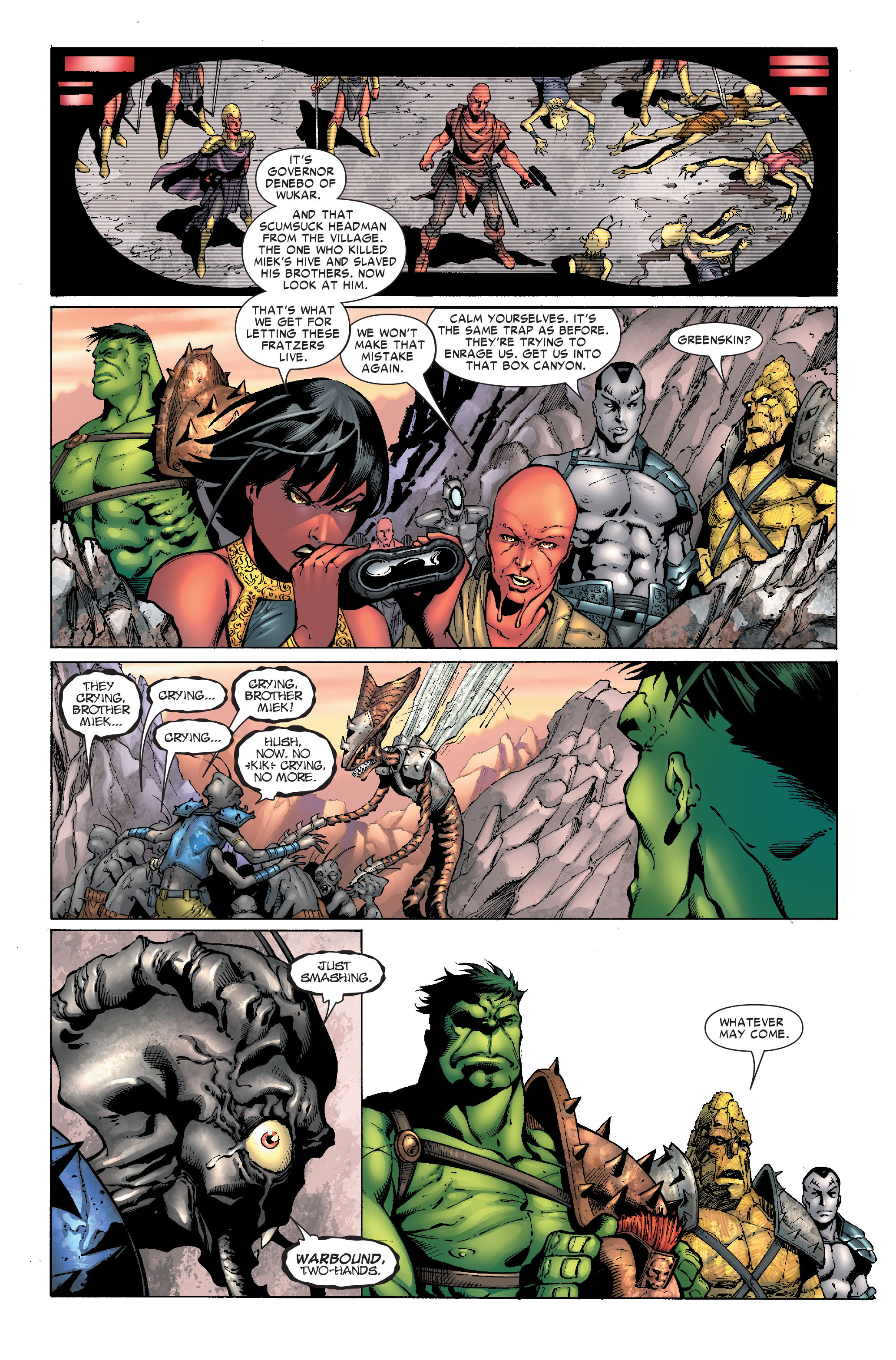 Hulk: Planet Hulk (2008) issue 1 - Page 126