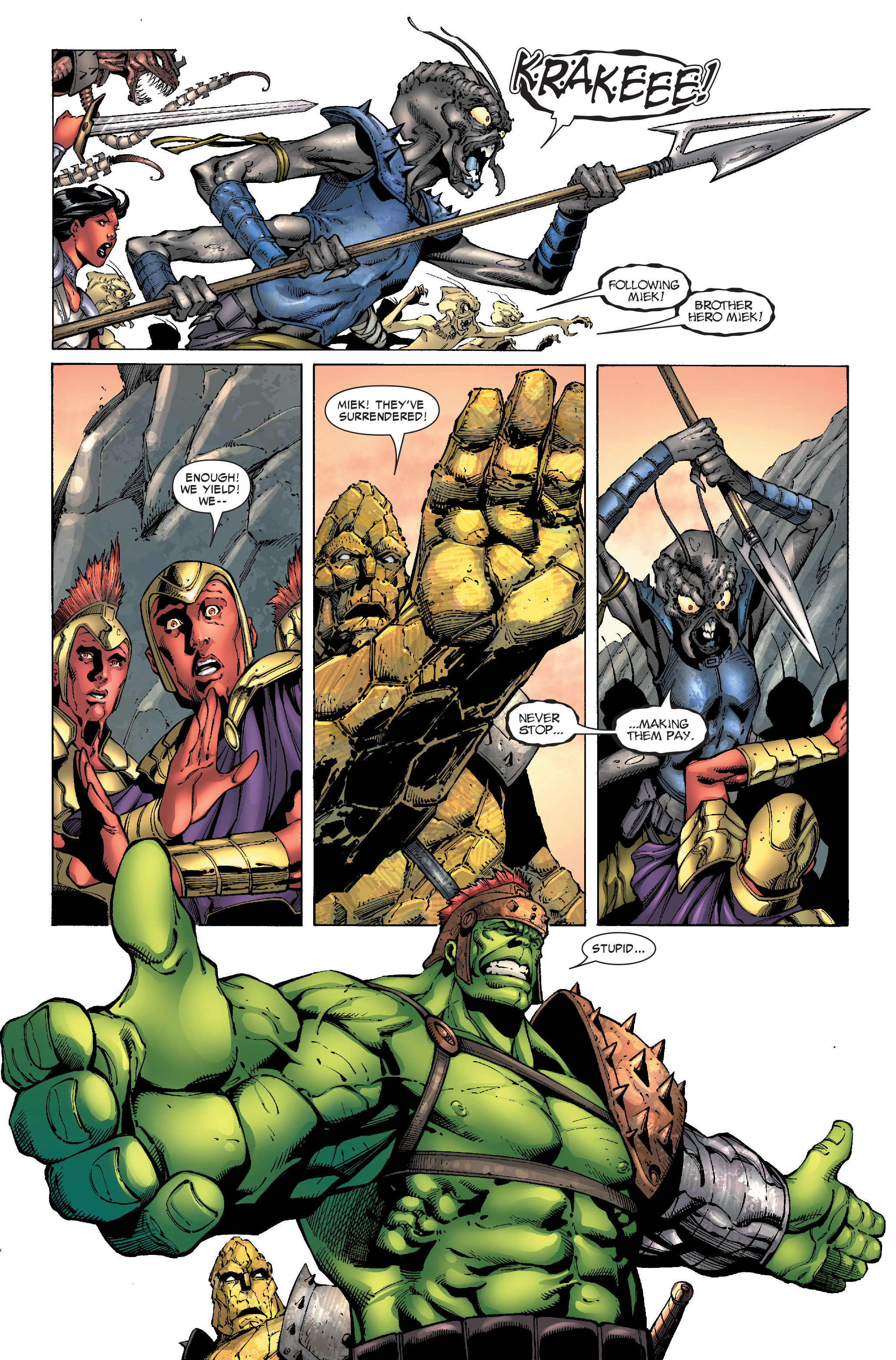 Hulk: Planet Hulk (2008) issue 1 - Page 130