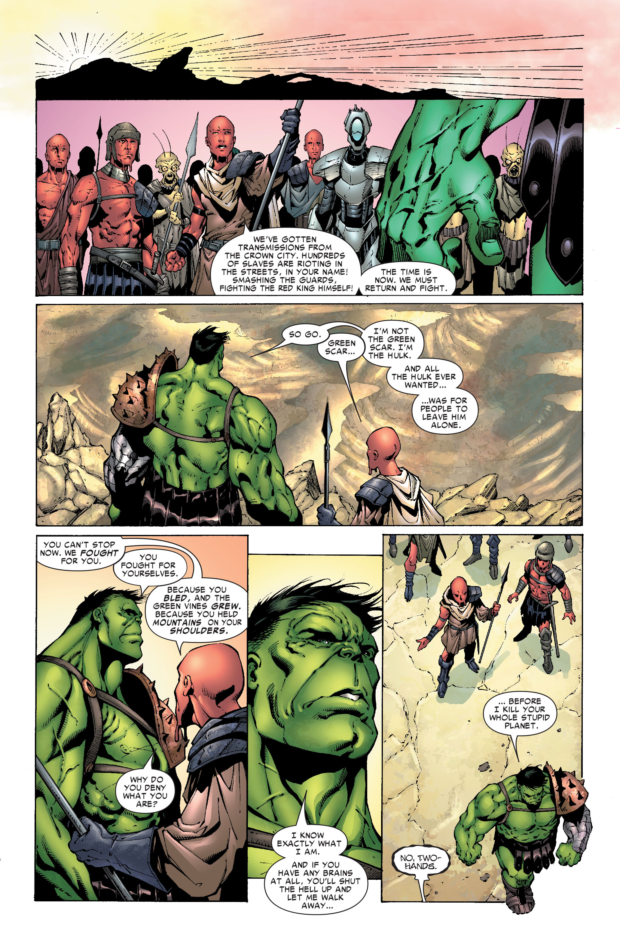 Hulk: Planet Hulk (2008) issue 1 - Page 138