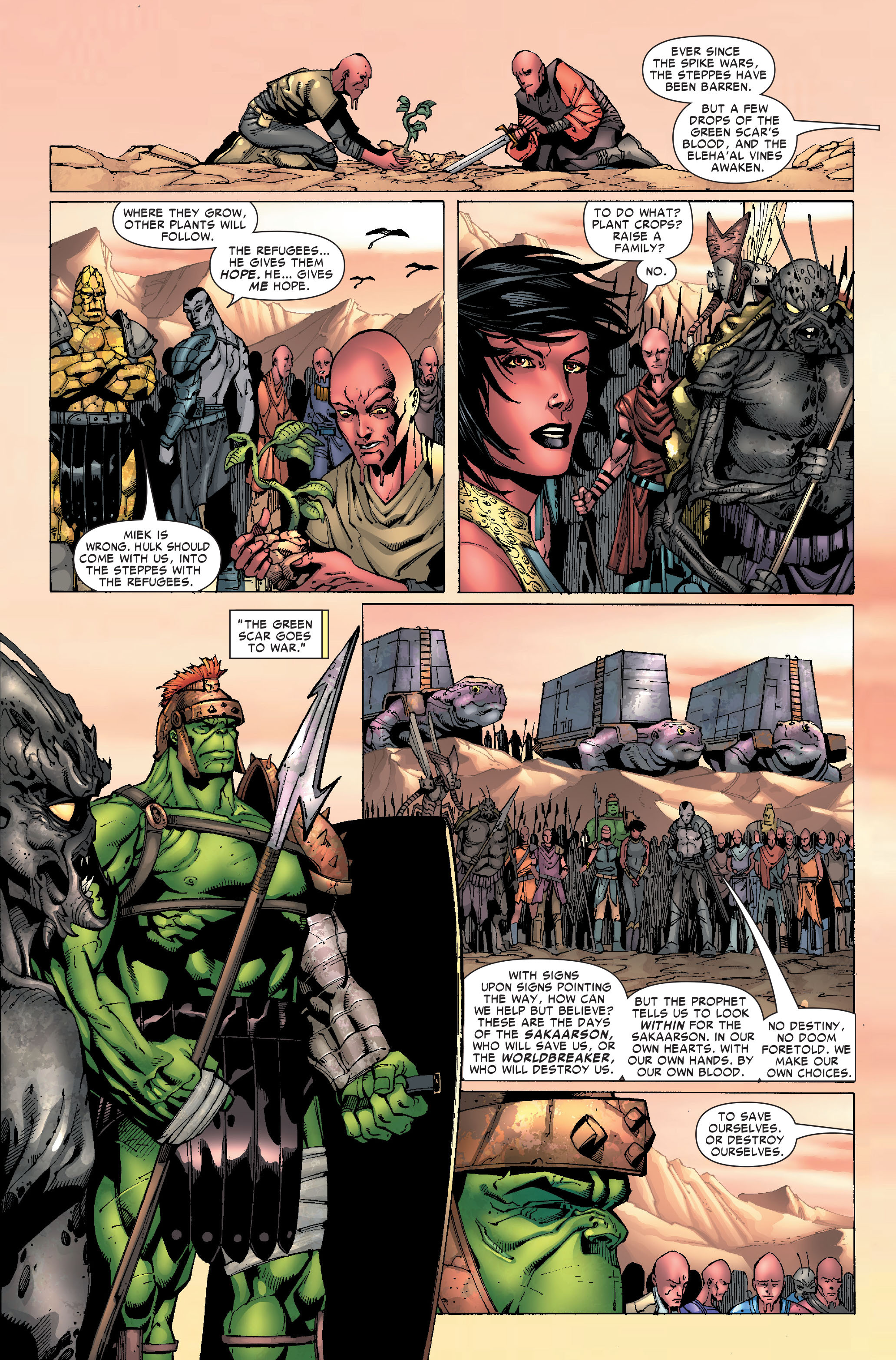 Hulk: Planet Hulk (2008) issue 1 - Page 146