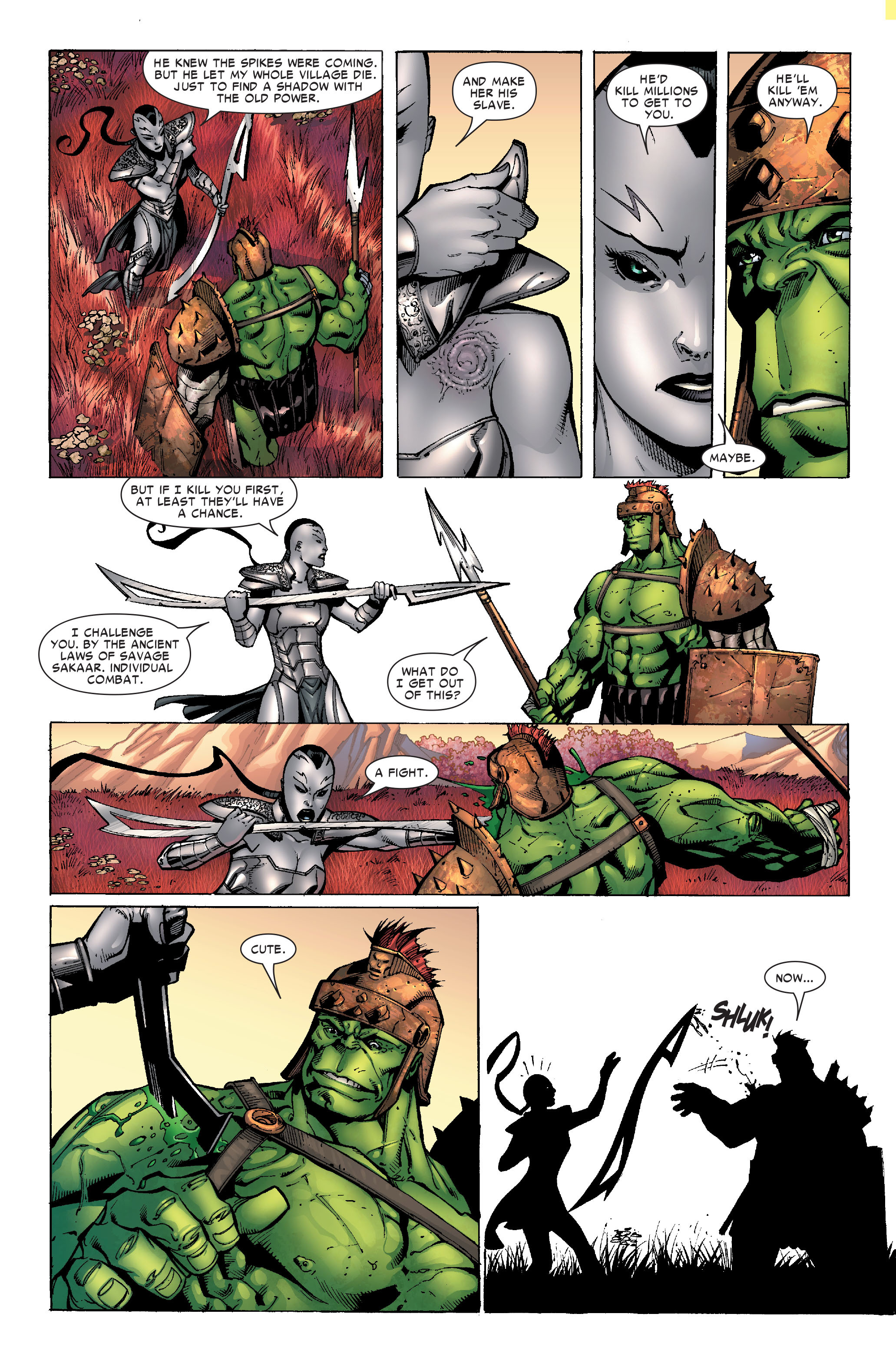 Hulk: Planet Hulk (2008) issue 1 - Page 152