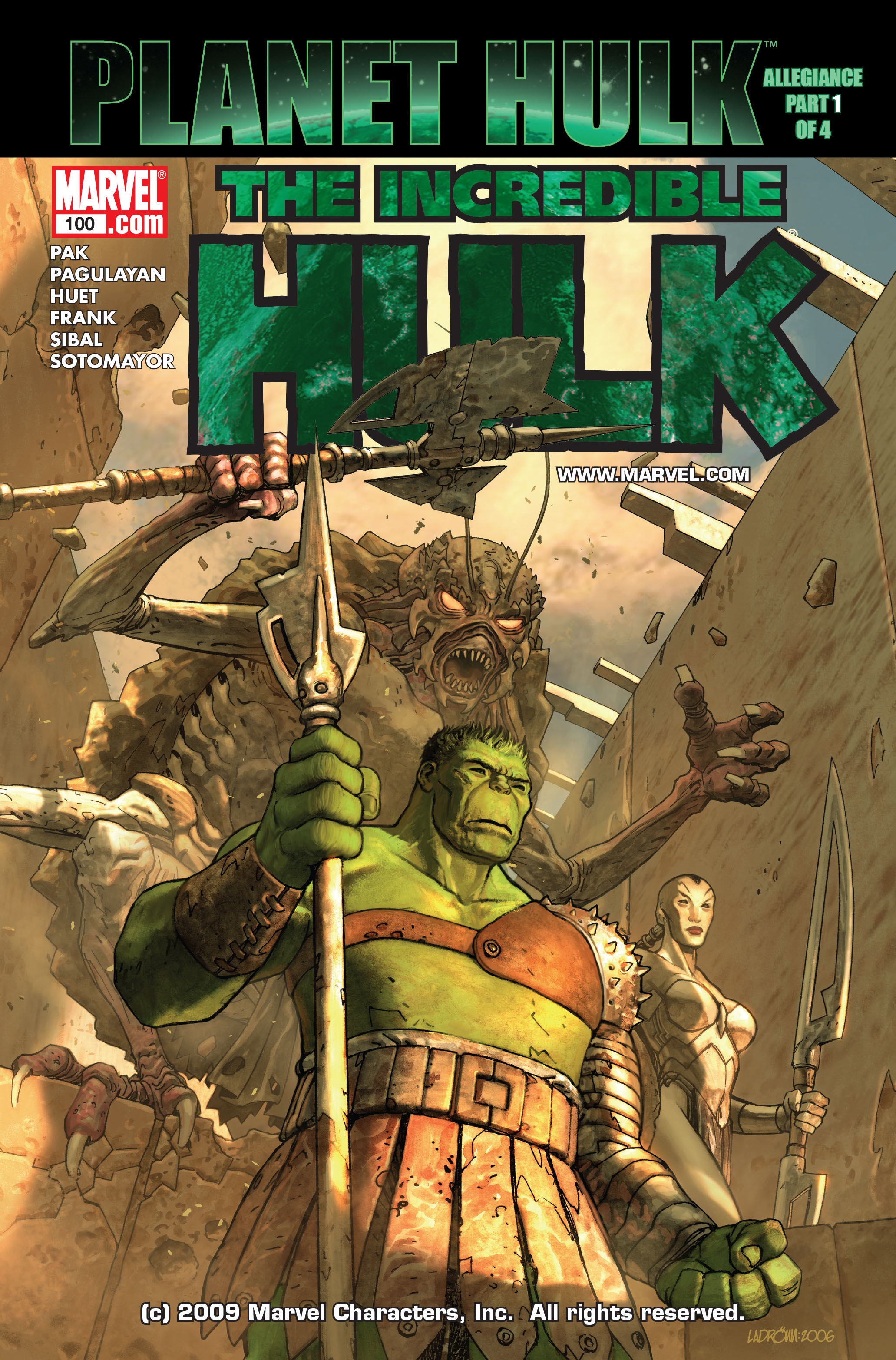 Hulk: Planet Hulk (2008) issue 1 - Page 185