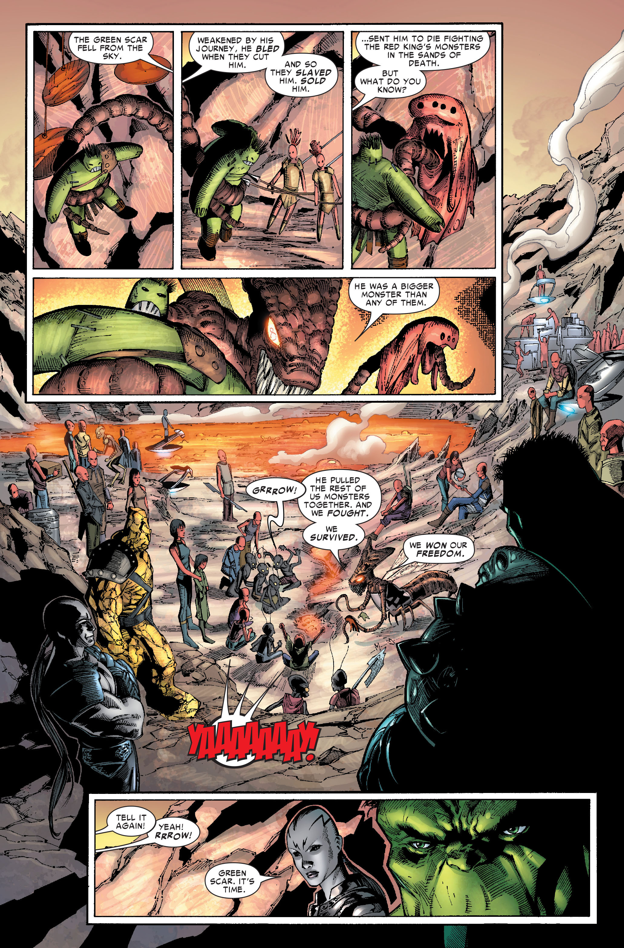 Hulk: Planet Hulk (2008) issue 1 - Page 186