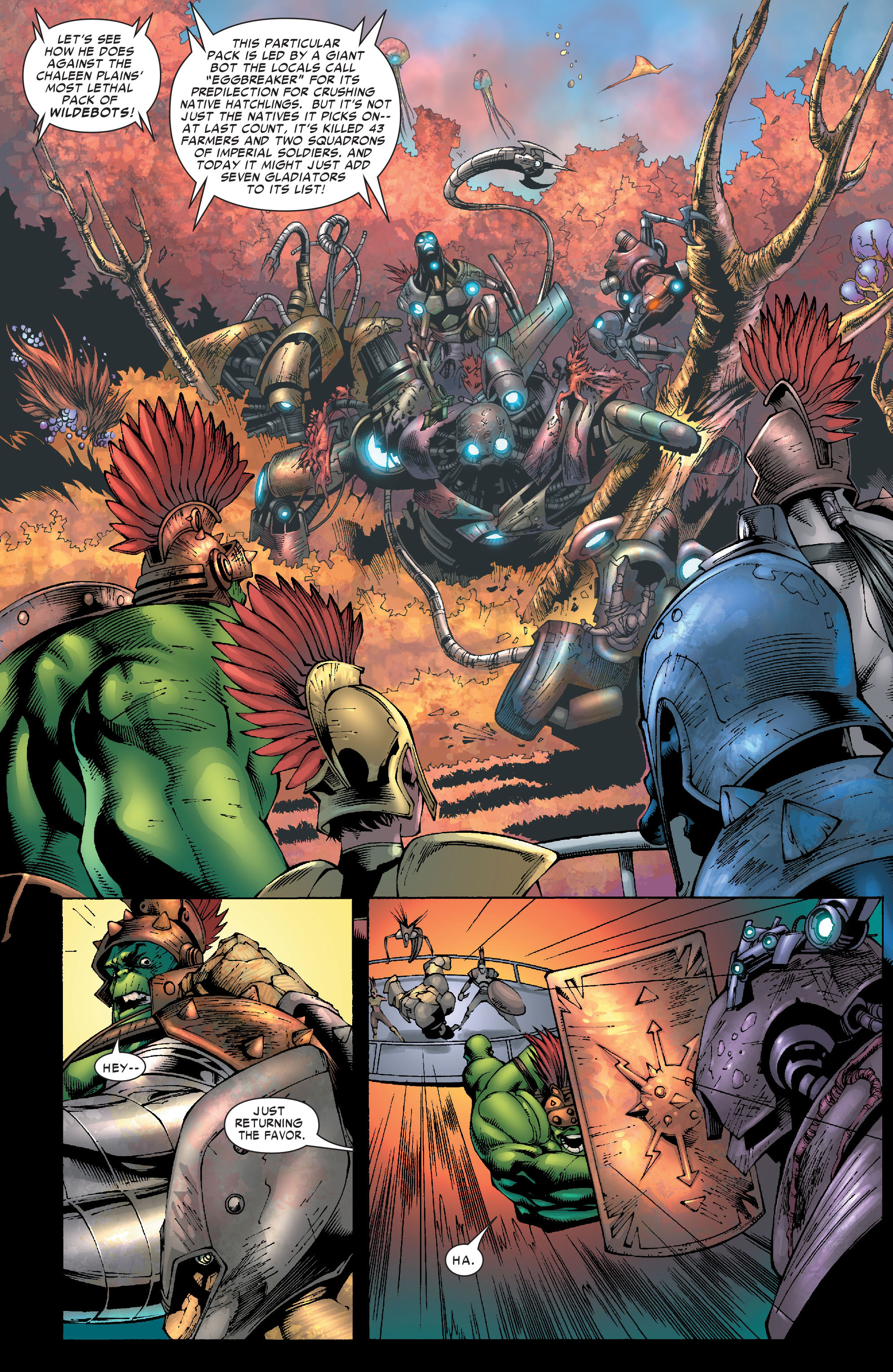 Hulk: Planet Hulk (2008) issue 1 - Page 42