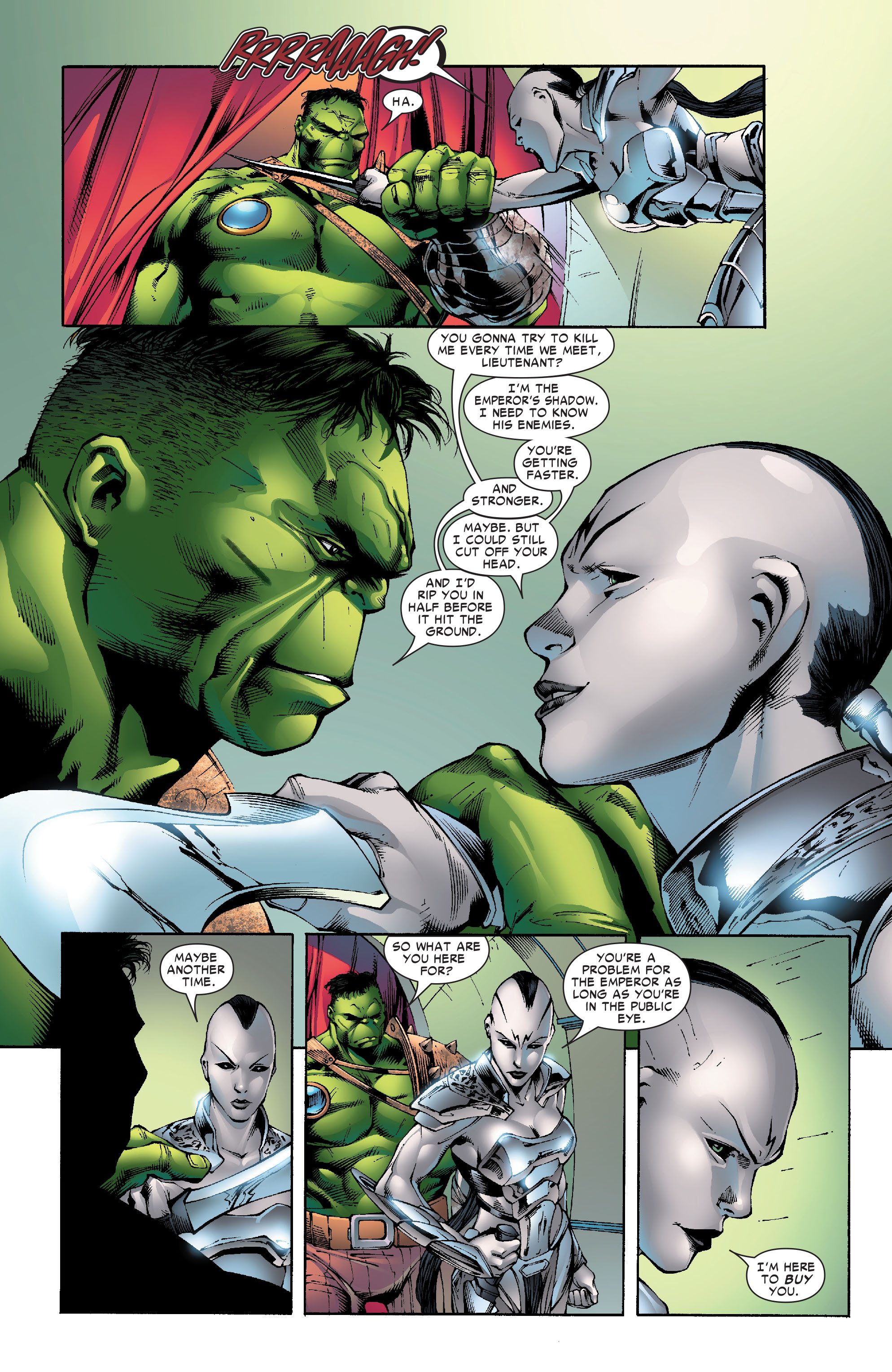 Hulk: Planet Hulk (2008) issue 1 - Page 54