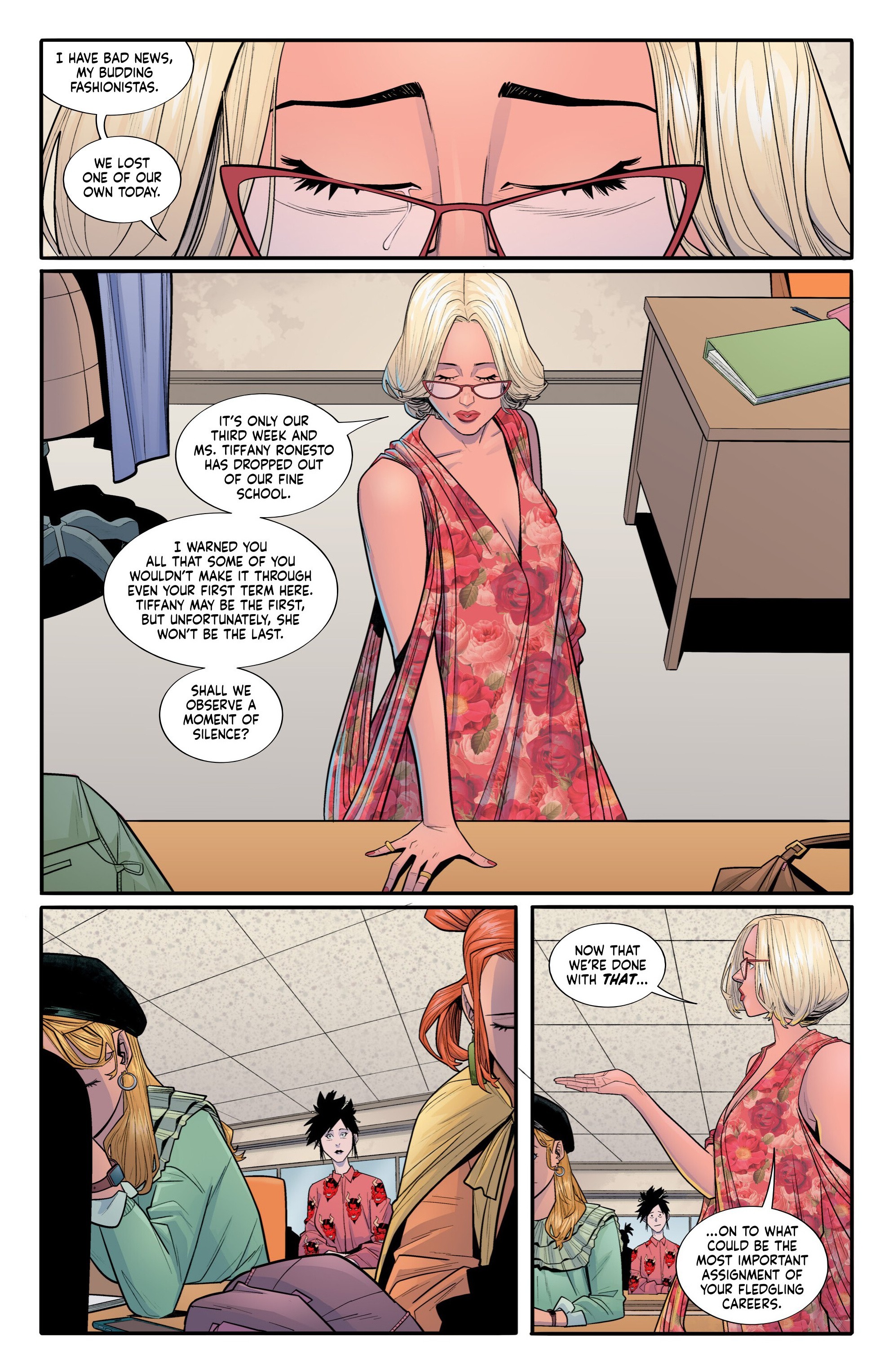 I Was A Fashion School Serial Killer (2025-): Chapter 1 - Page 17