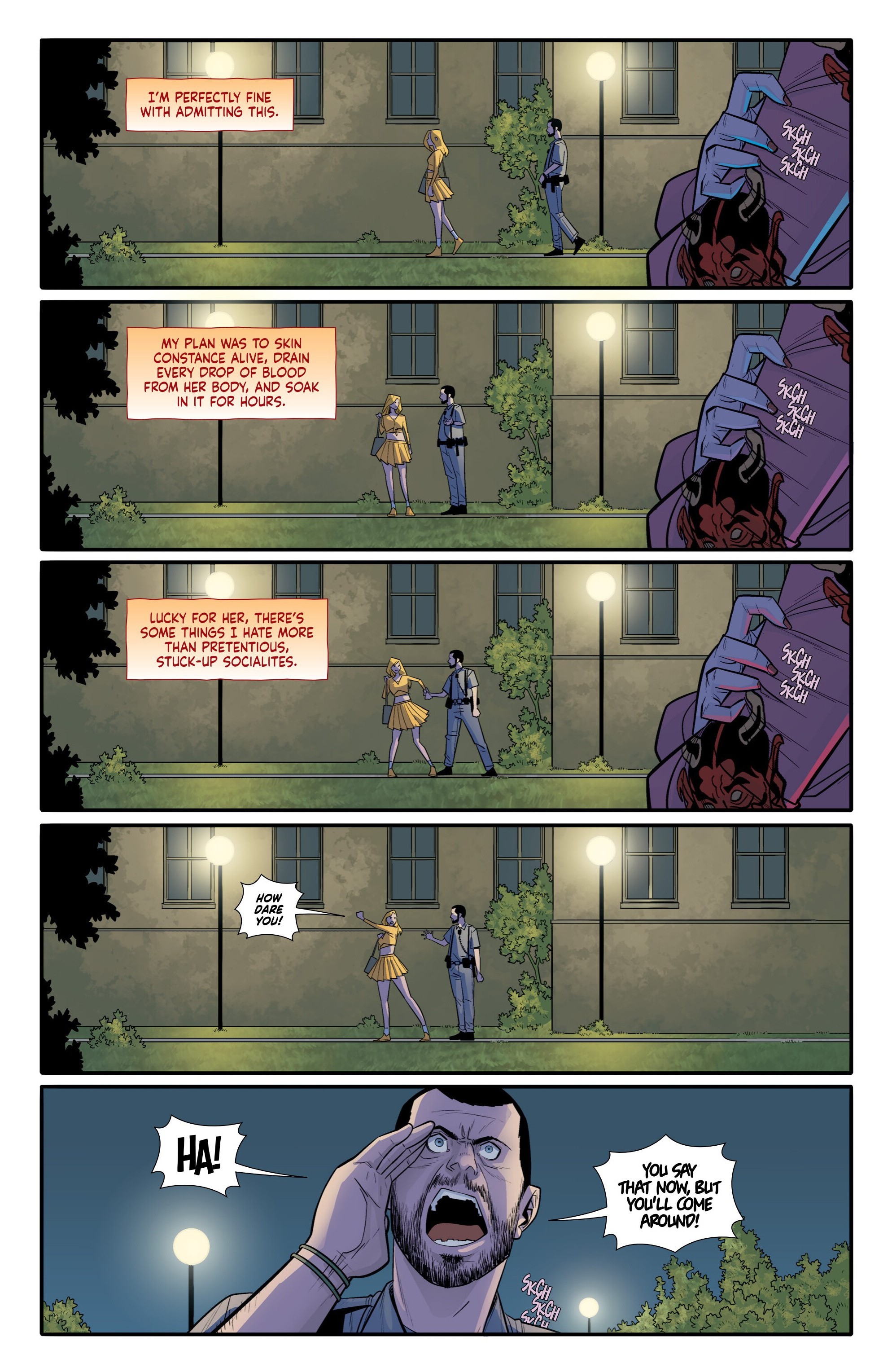 I Was A Fashion School Serial Killer (2025-): Chapter 1 - Page 21