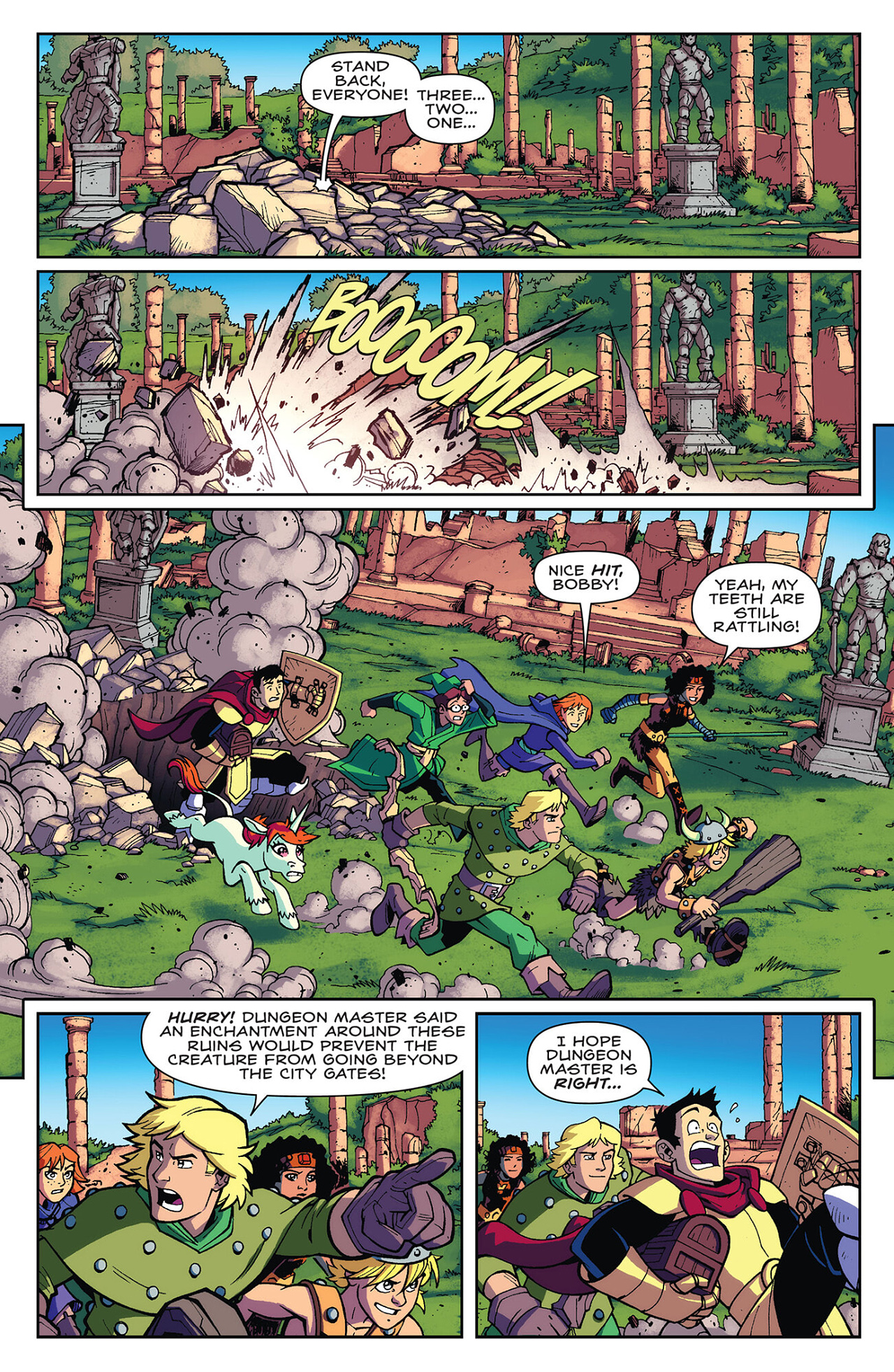 IDW Endless Summer Dungeons & Dragons: Saturday Morning Adventures (2023-): Chapter 1 - Page 3