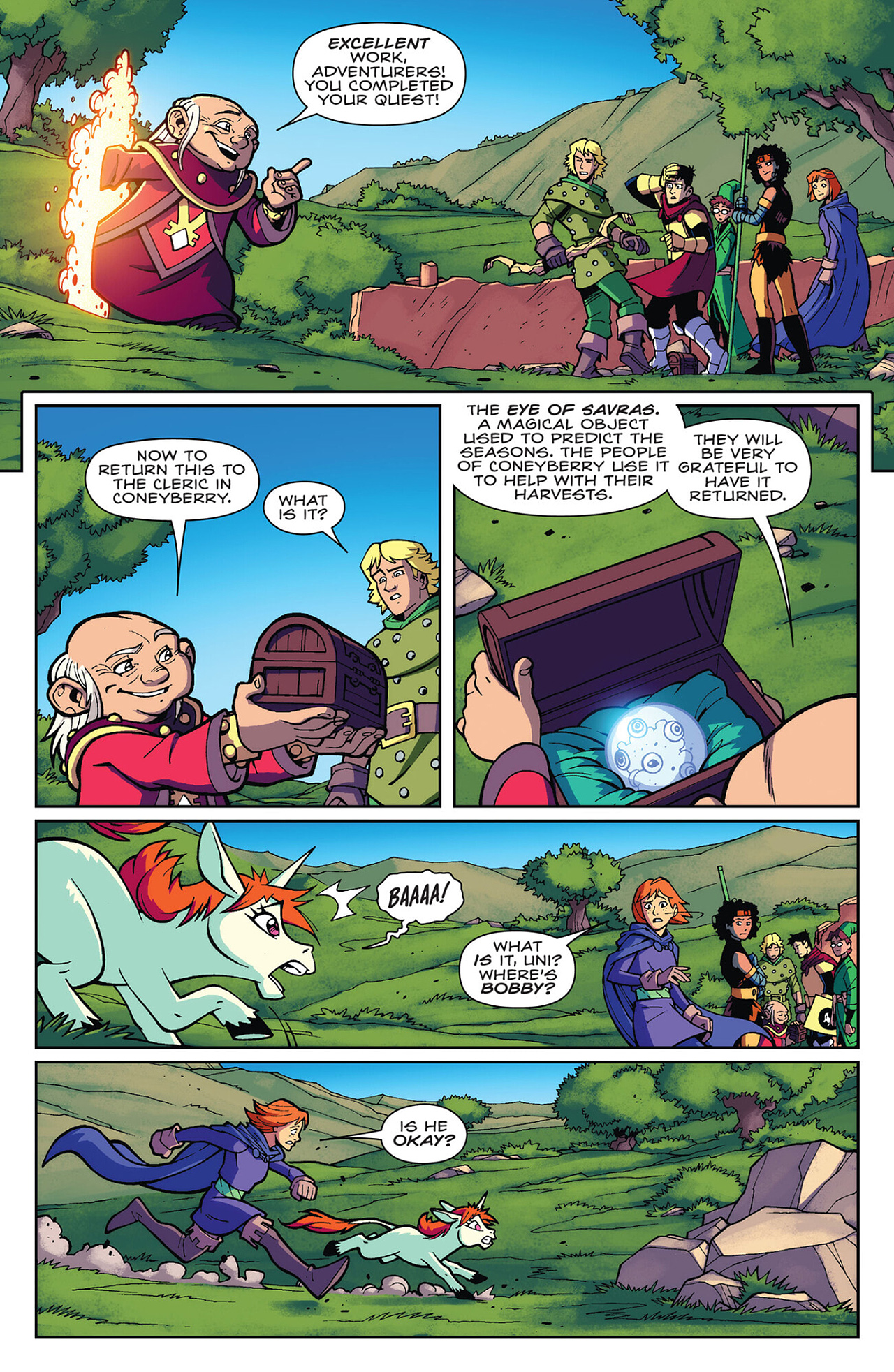 IDW Endless Summer Dungeons & Dragons: Saturday Morning Adventures (2023-) issue 1 - Page 6