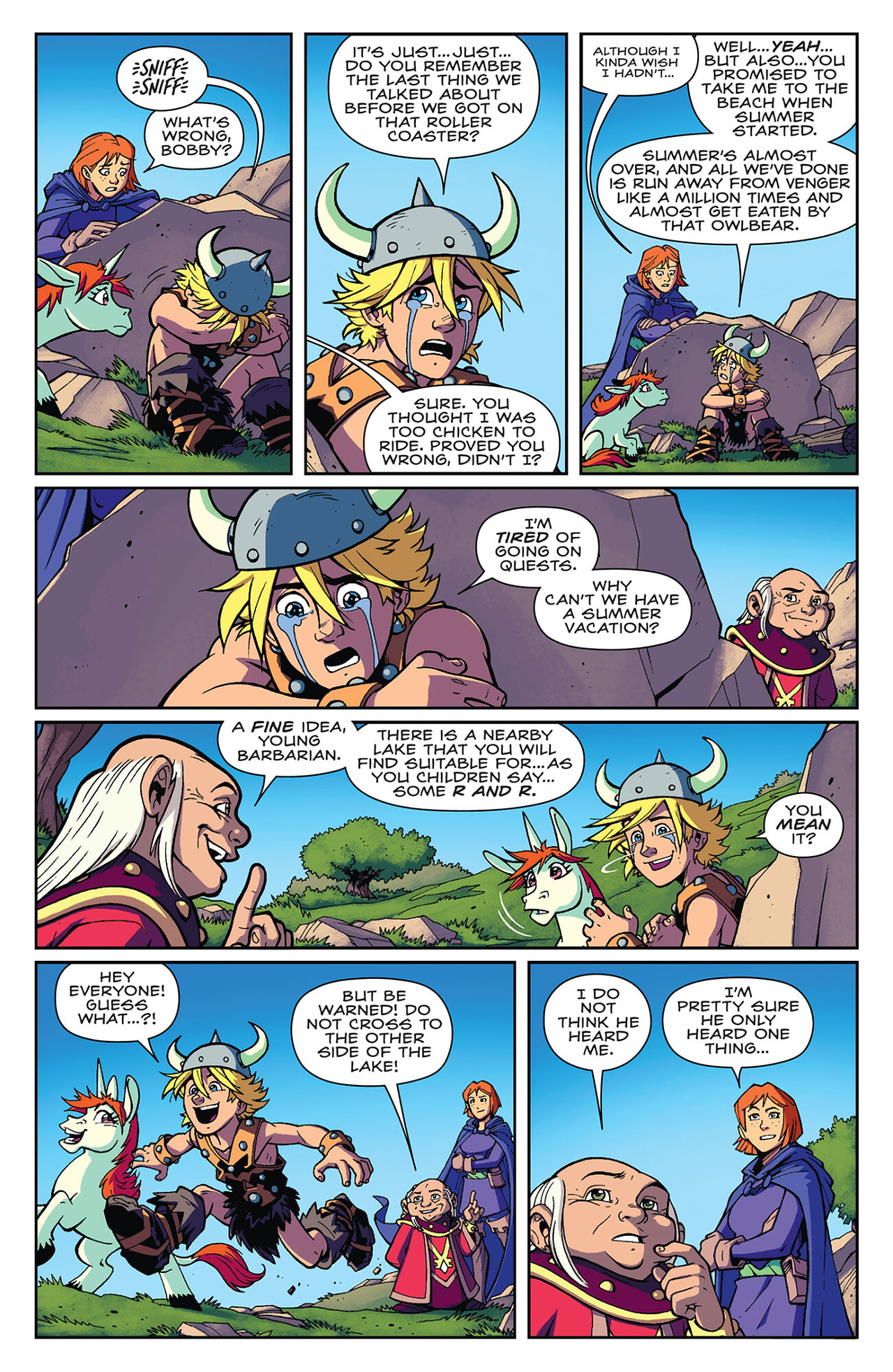 IDW Endless Summer Dungeons & Dragons: Saturday Morning Adventures (2023-) issue 1 - Page 7