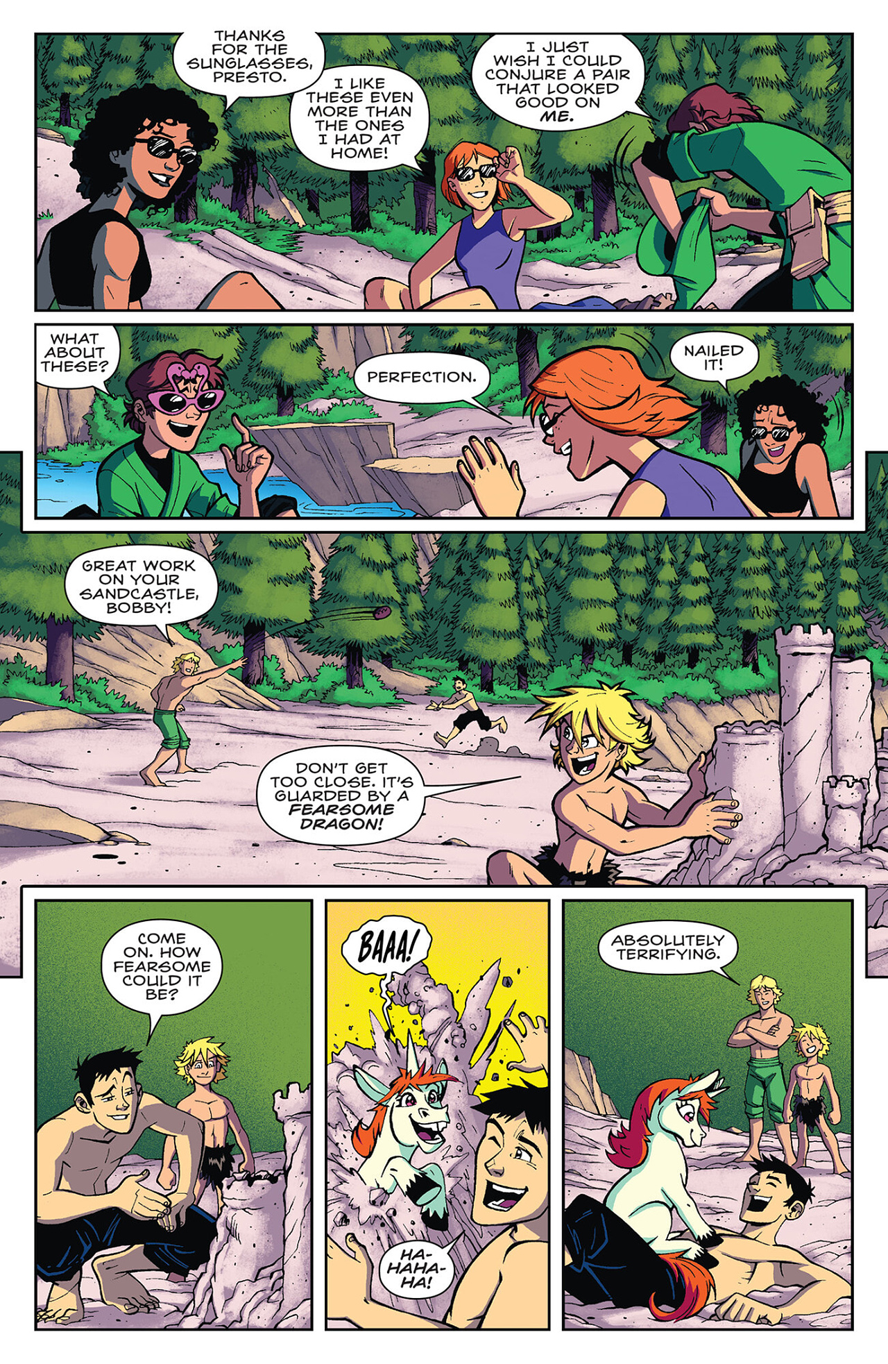 IDW Endless Summer Dungeons & Dragons: Saturday Morning Adventures (2023-) issue 1 - Page 9