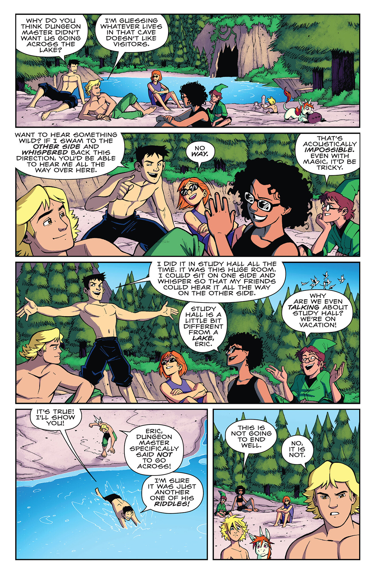 IDW Endless Summer Dungeons & Dragons: Saturday Morning Adventures (2023-) issue 1 - Page 10