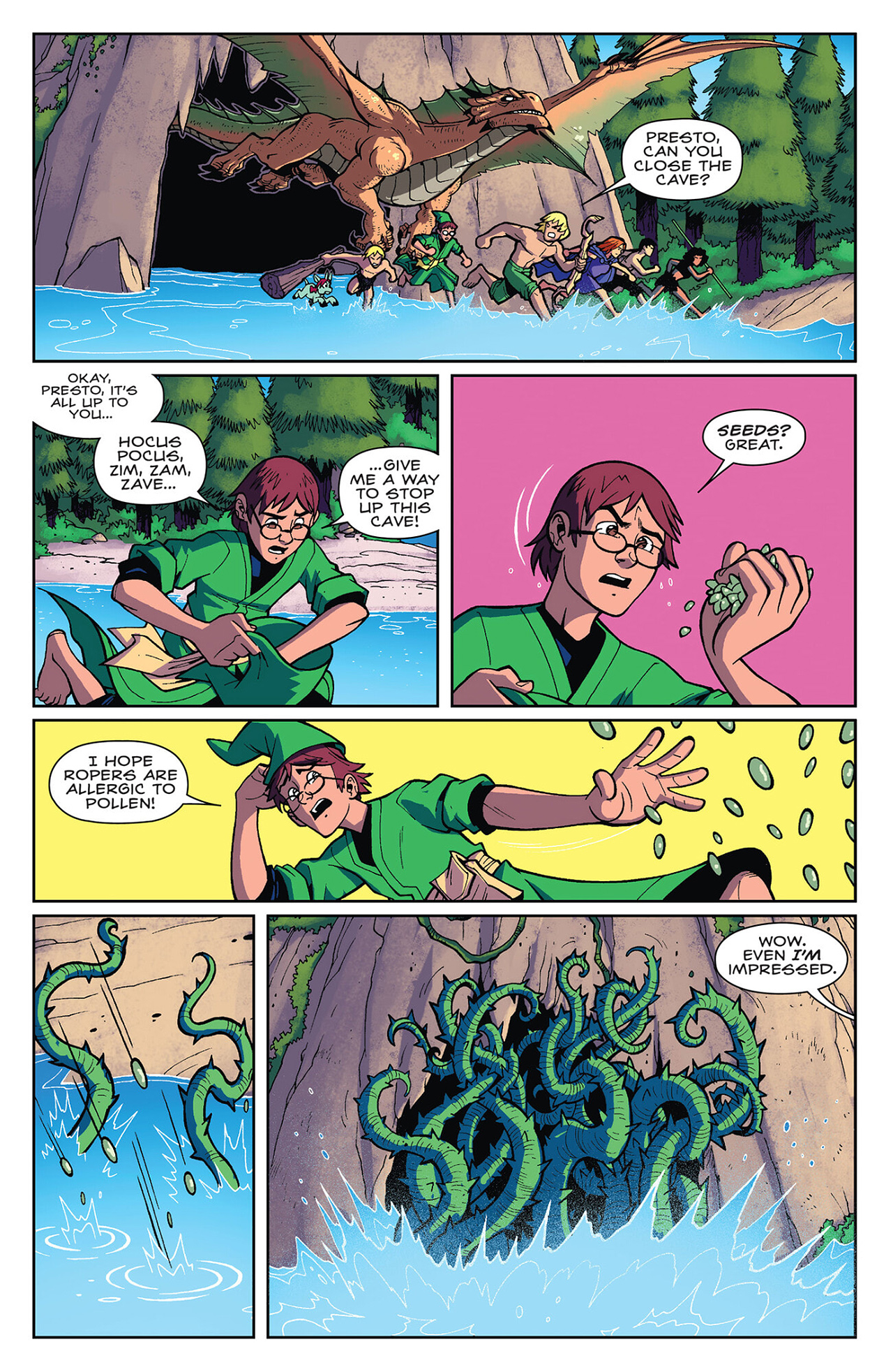 IDW Endless Summer Dungeons & Dragons: Saturday Morning Adventures (2023-) issue 1 - Page 14