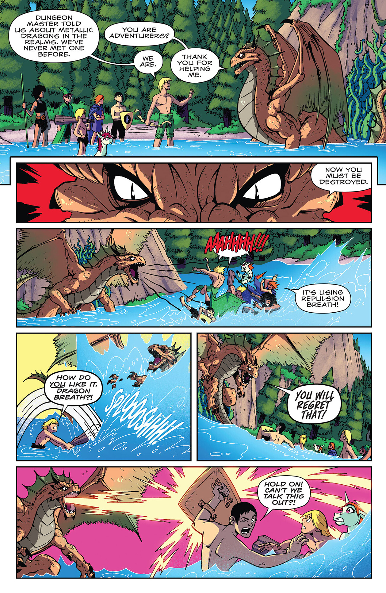 IDW Endless Summer Dungeons & Dragons: Saturday Morning Adventures (2023-) issue 1 - Page 15