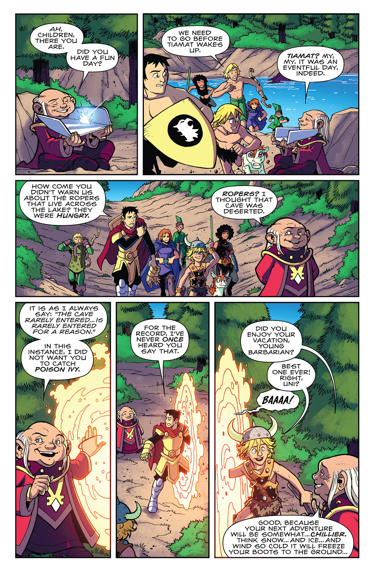 IDW Endless Summer Dungeons & Dragons: Saturday Morning Adventures (2023-) issue 1 - Page 21