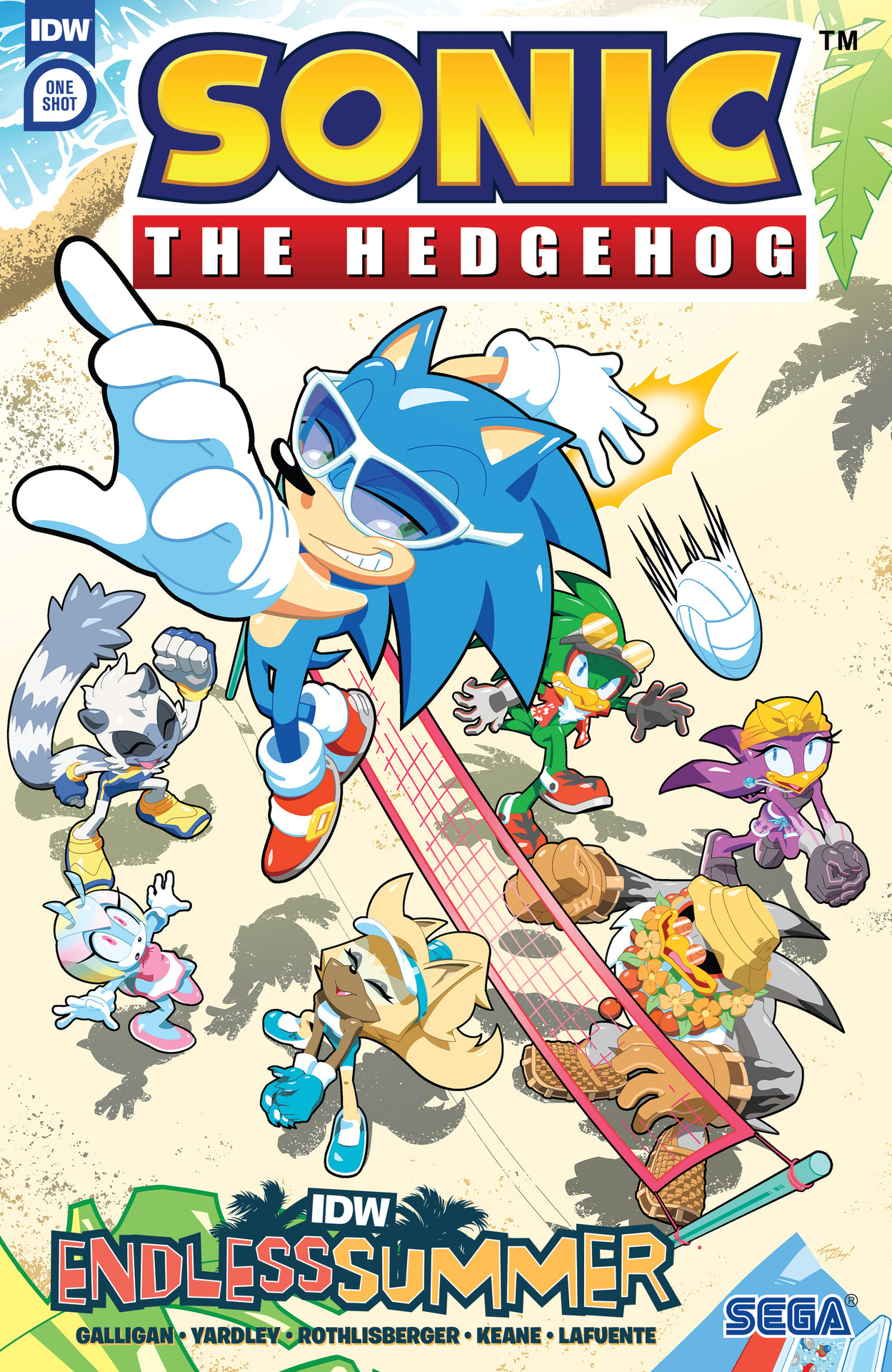 IDW Endless Summer Sonic the Hedgehog (2023-) issue 1 - Page 1