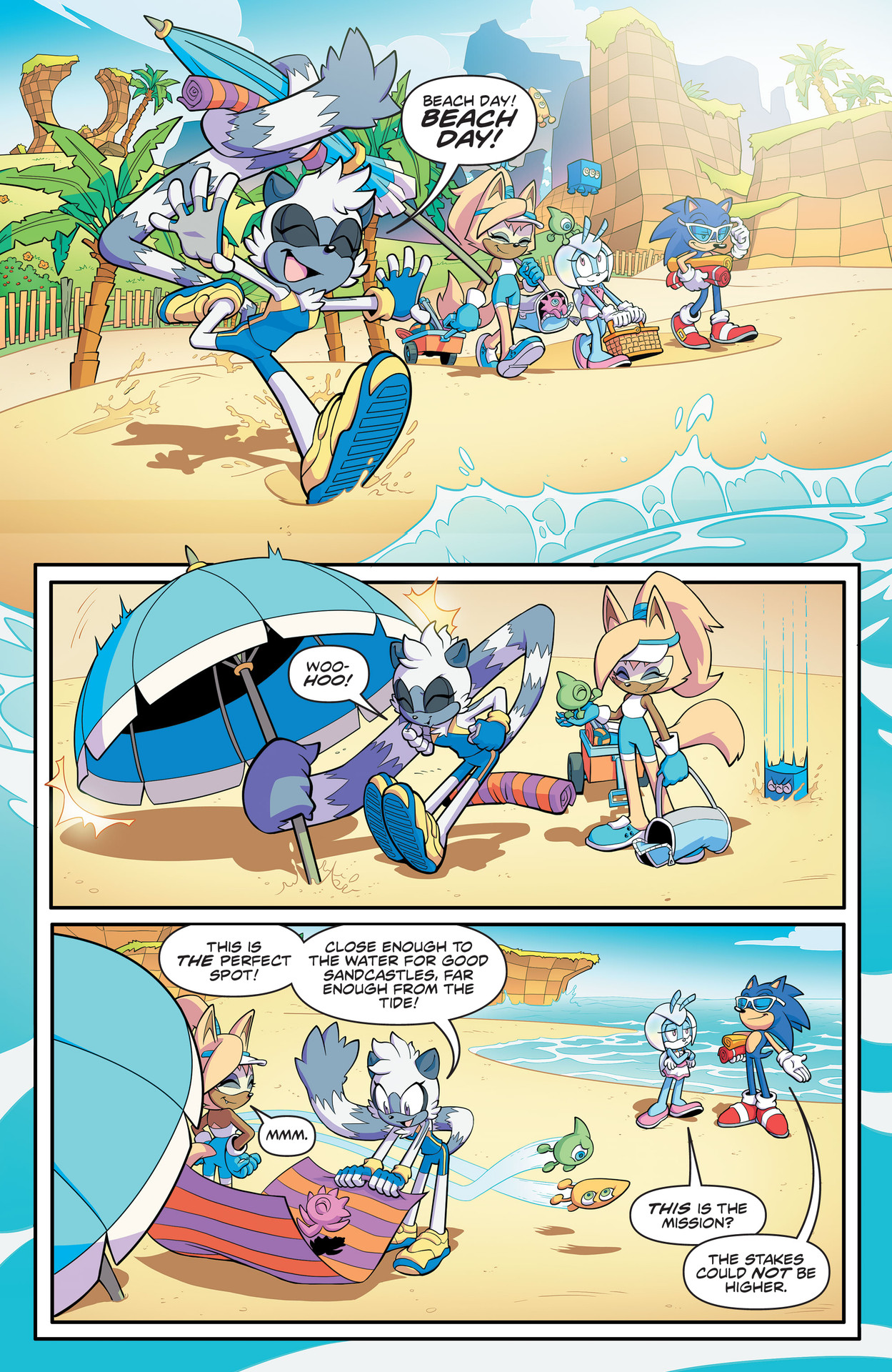 IDW Endless Summer Sonic the Hedgehog (2023-) issue 1 - Page 6