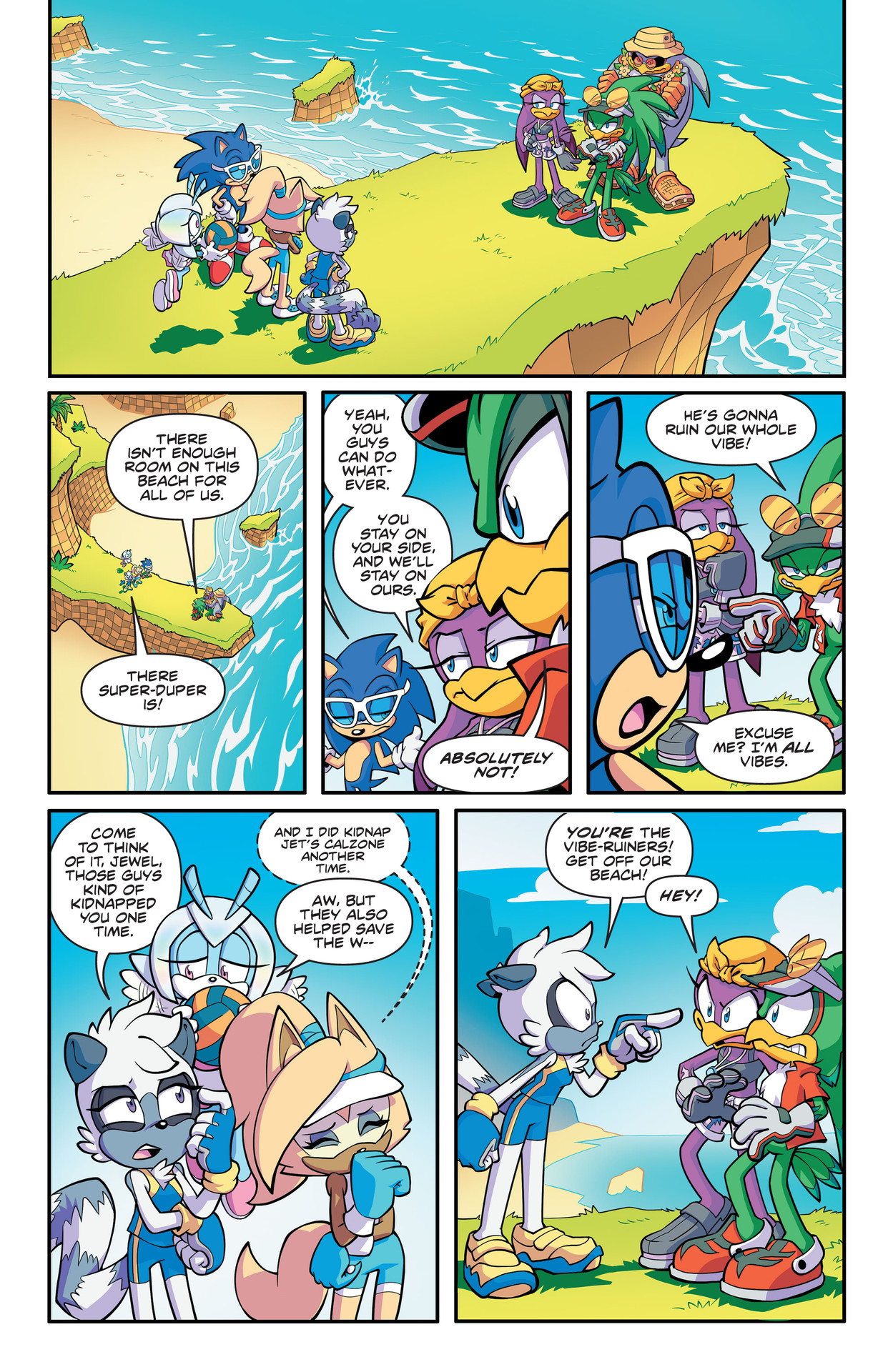 IDW Endless Summer Sonic the Hedgehog (2023-) issue 1 - Page 10