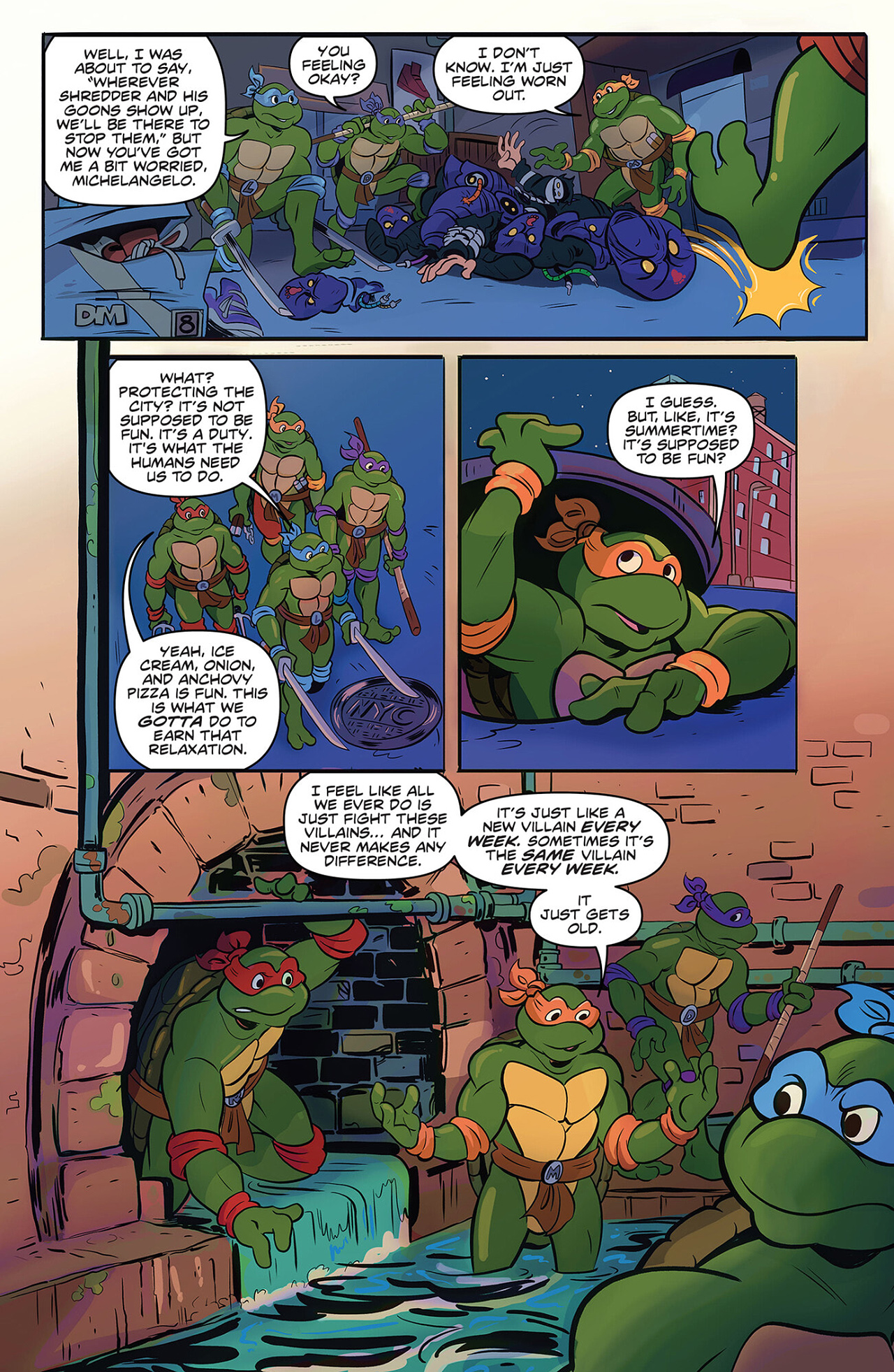 IDW Endless Summer Teenage Mutant Ninja Turtles (2023) issue 1 - Page 5