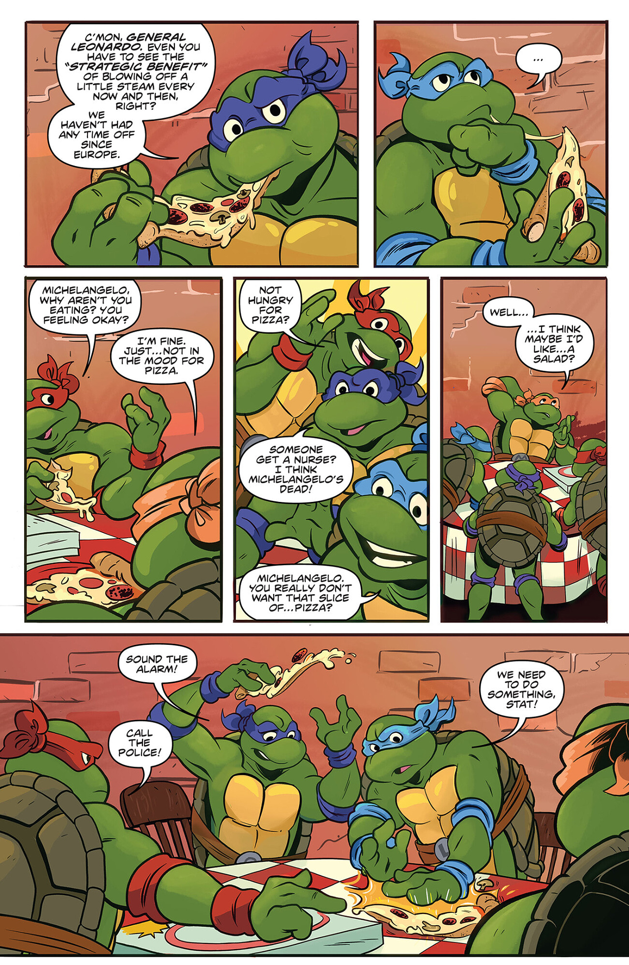 IDW Endless Summer Teenage Mutant Ninja Turtles (2023) issue 1 - Page 7