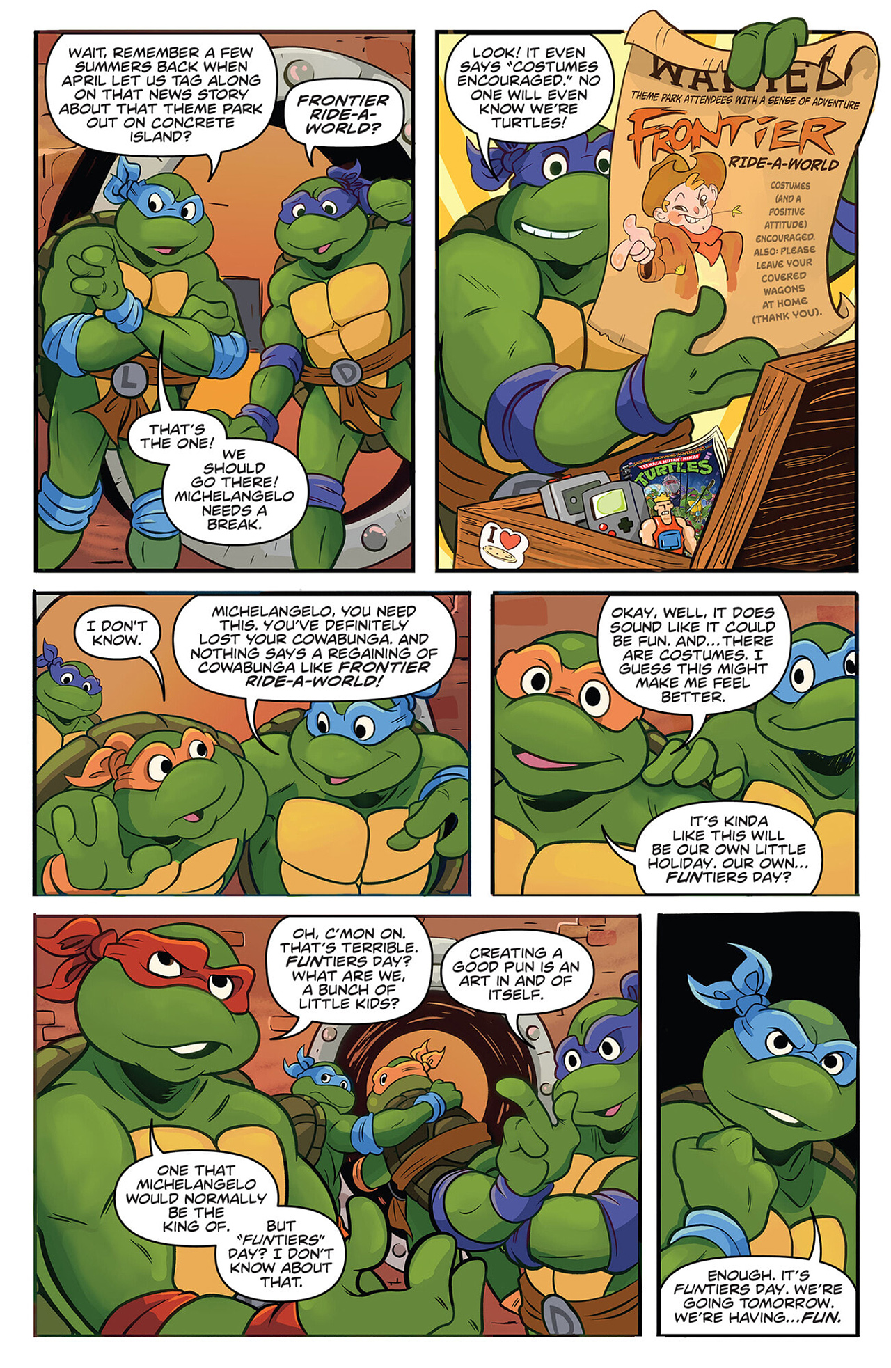 IDW Endless Summer Teenage Mutant Ninja Turtles (2023) issue 1 - Page 8