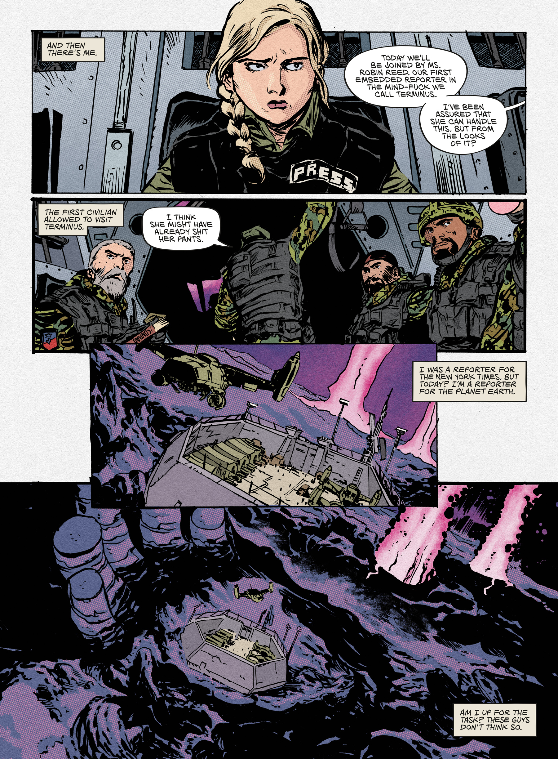 <{ $series->title }} issue 1 - Page 6