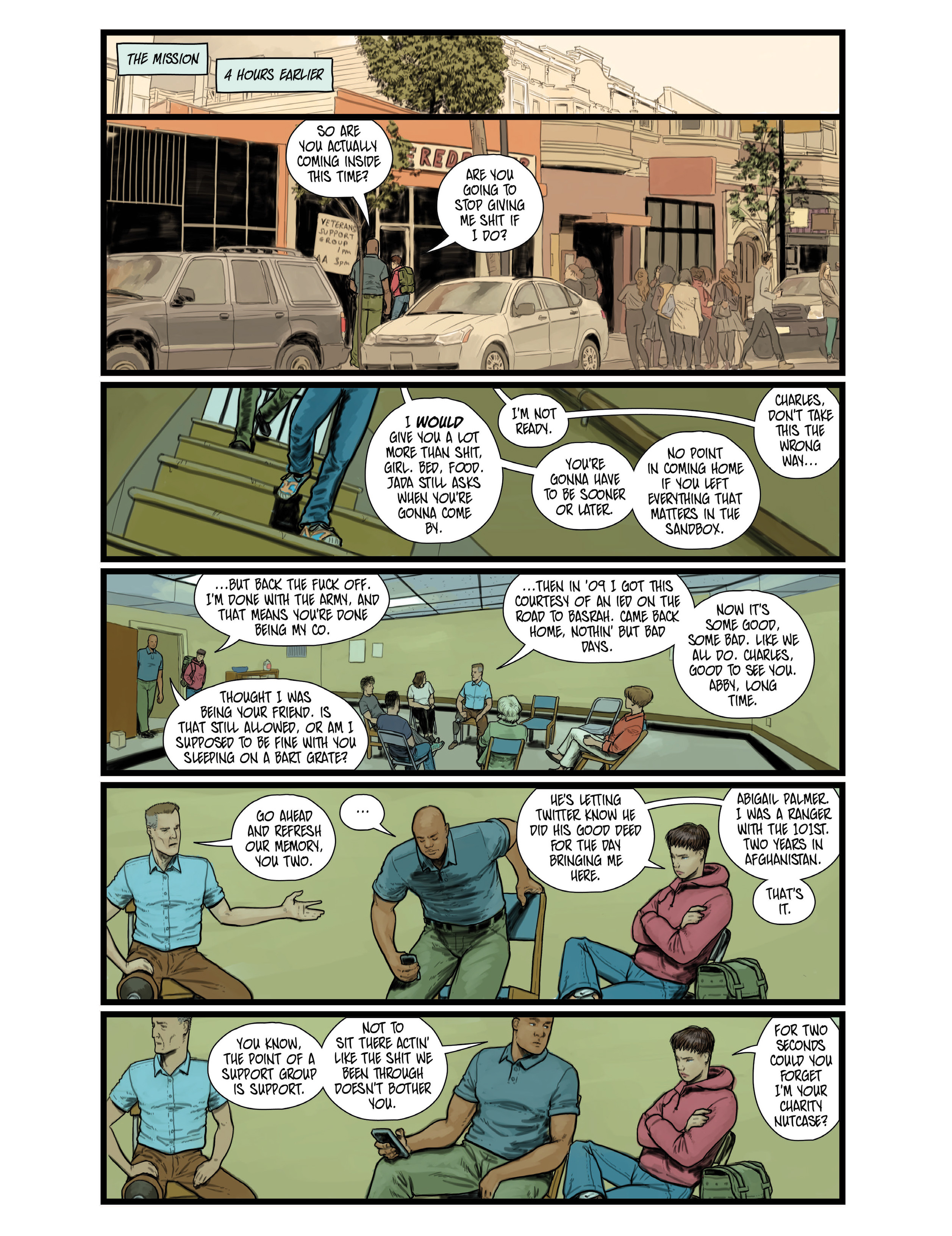 <{ $series->title }} issue 1 - Page 28