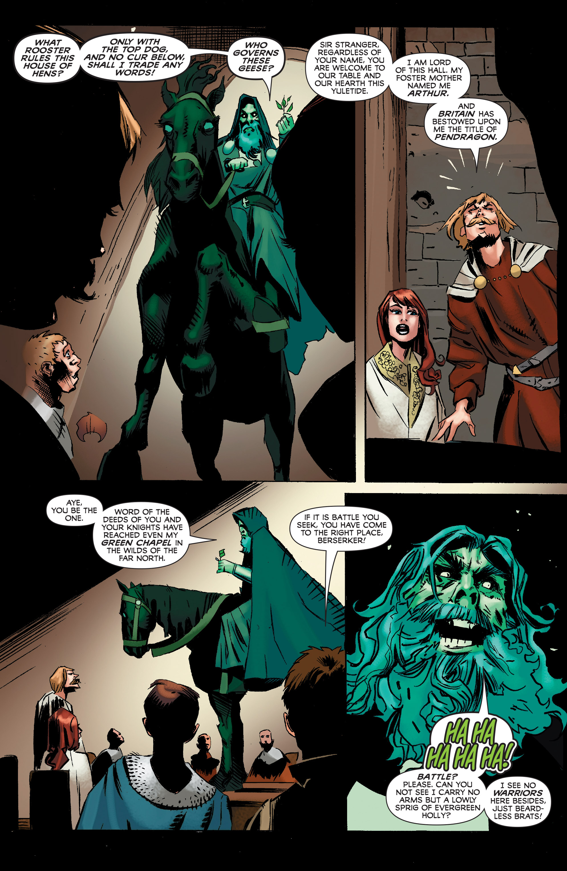 Immortal Brothers: The Tale of the Green Knight issue 1 - Page 5