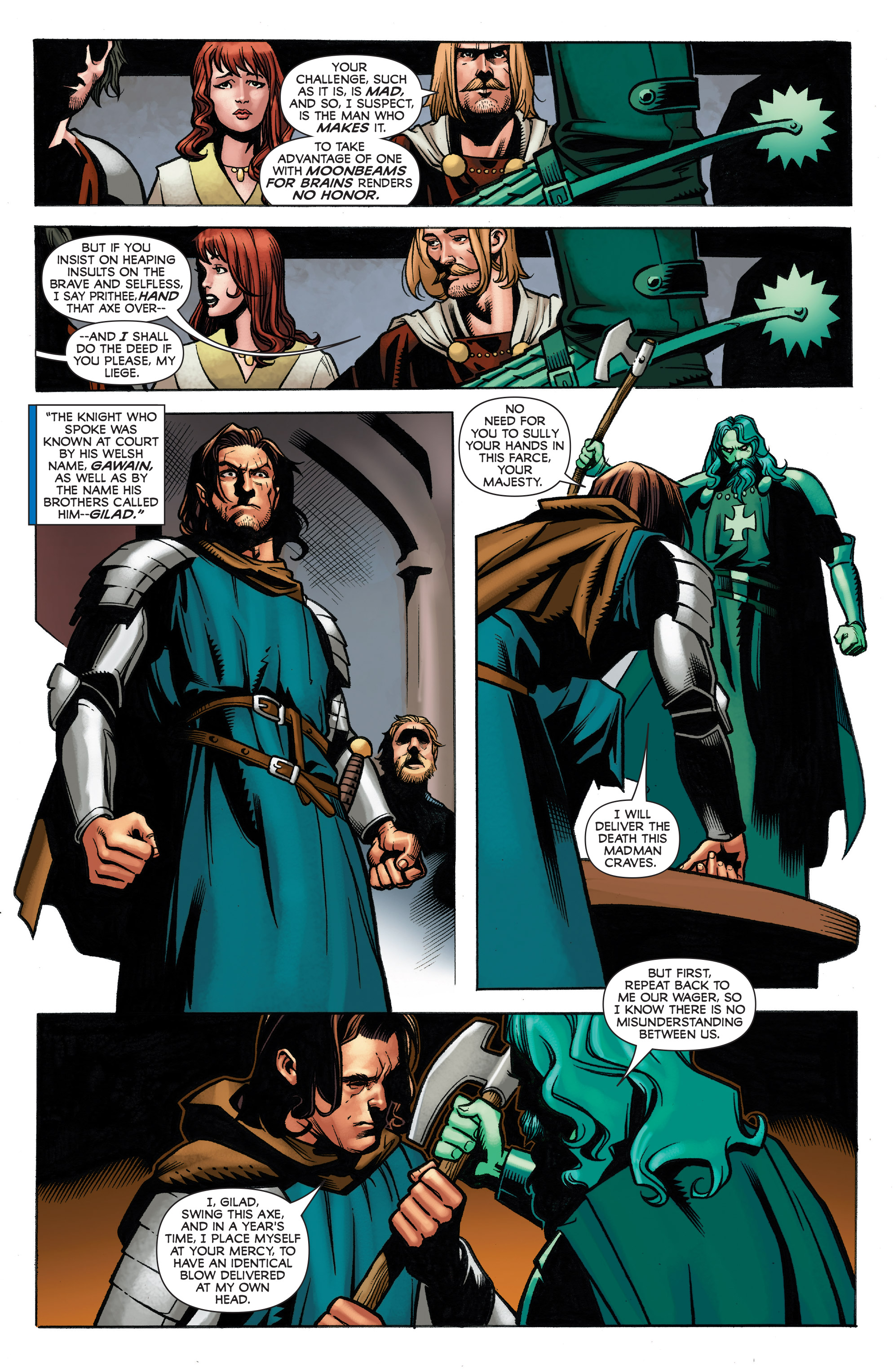 Immortal Brothers: The Tale of the Green Knight issue 1 - Page 7