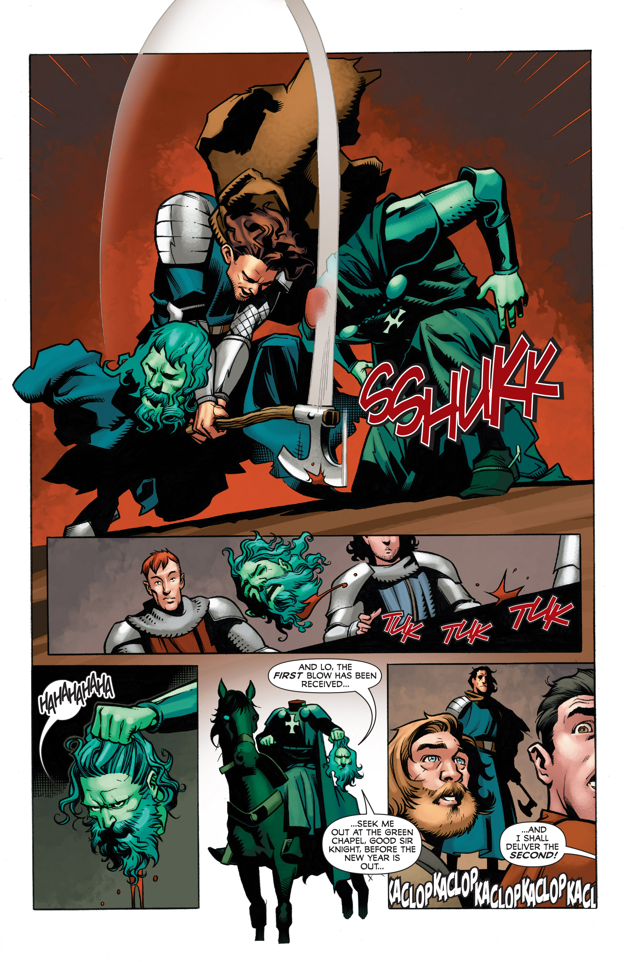 Immortal Brothers: The Tale of the Green Knight issue 1 - Page 9