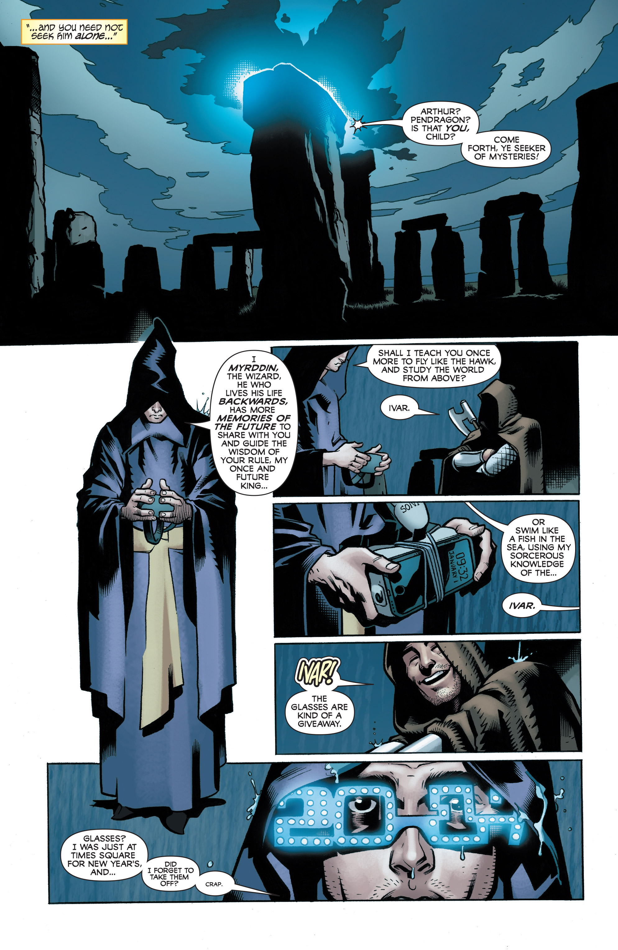 Immortal Brothers: The Tale of the Green Knight issue 1 - Page 11